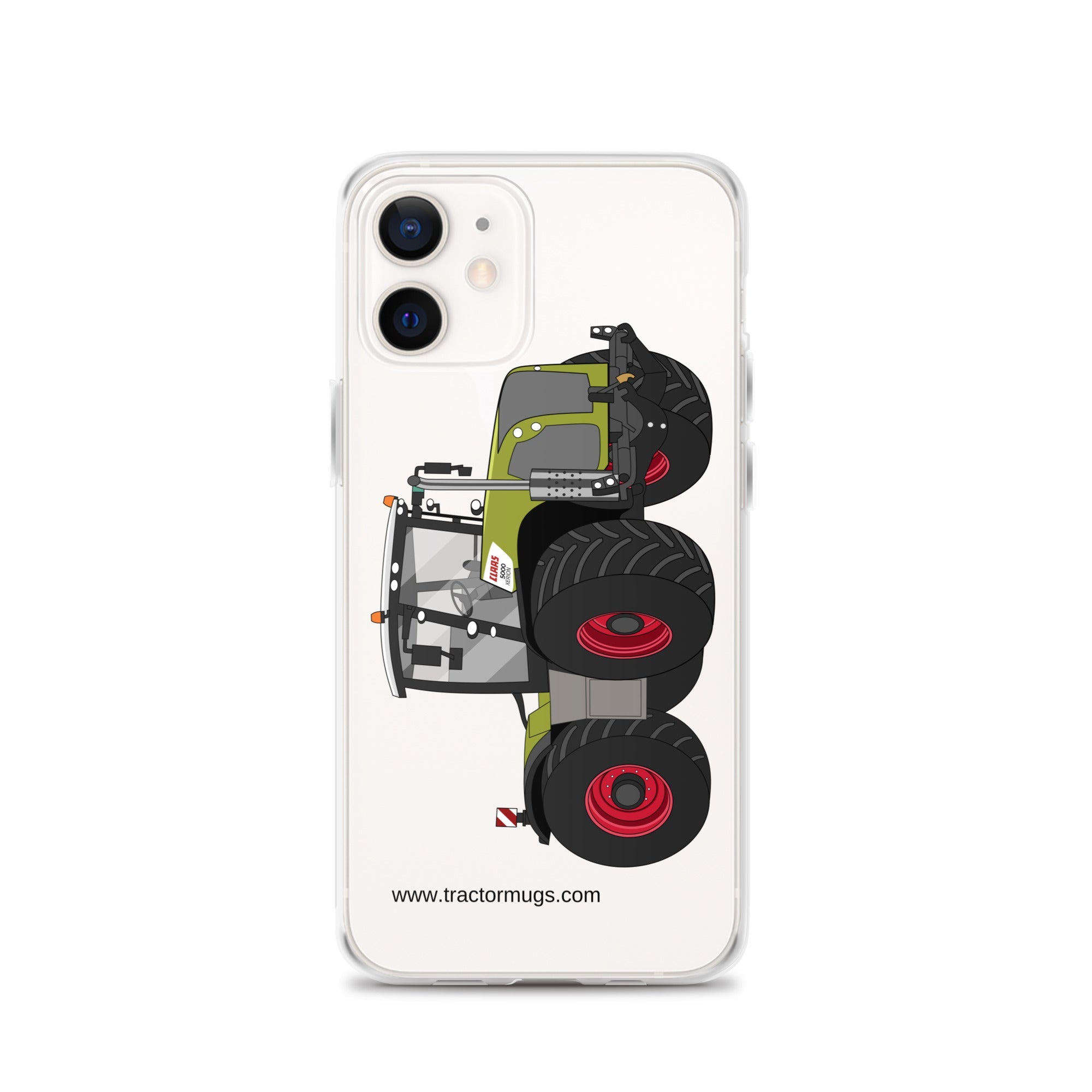 The Tractors Mugs Store iPhone 12 Class Xerion 5000 Tractor VC Clear Case for iPhone® Quality Farmers Merch