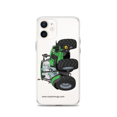 The Tractors Mugs Store iPhone 12 Deutz - Fahr Agrotron 7250 Ttv Clear Case for iPhone® Quality Farmers Merch