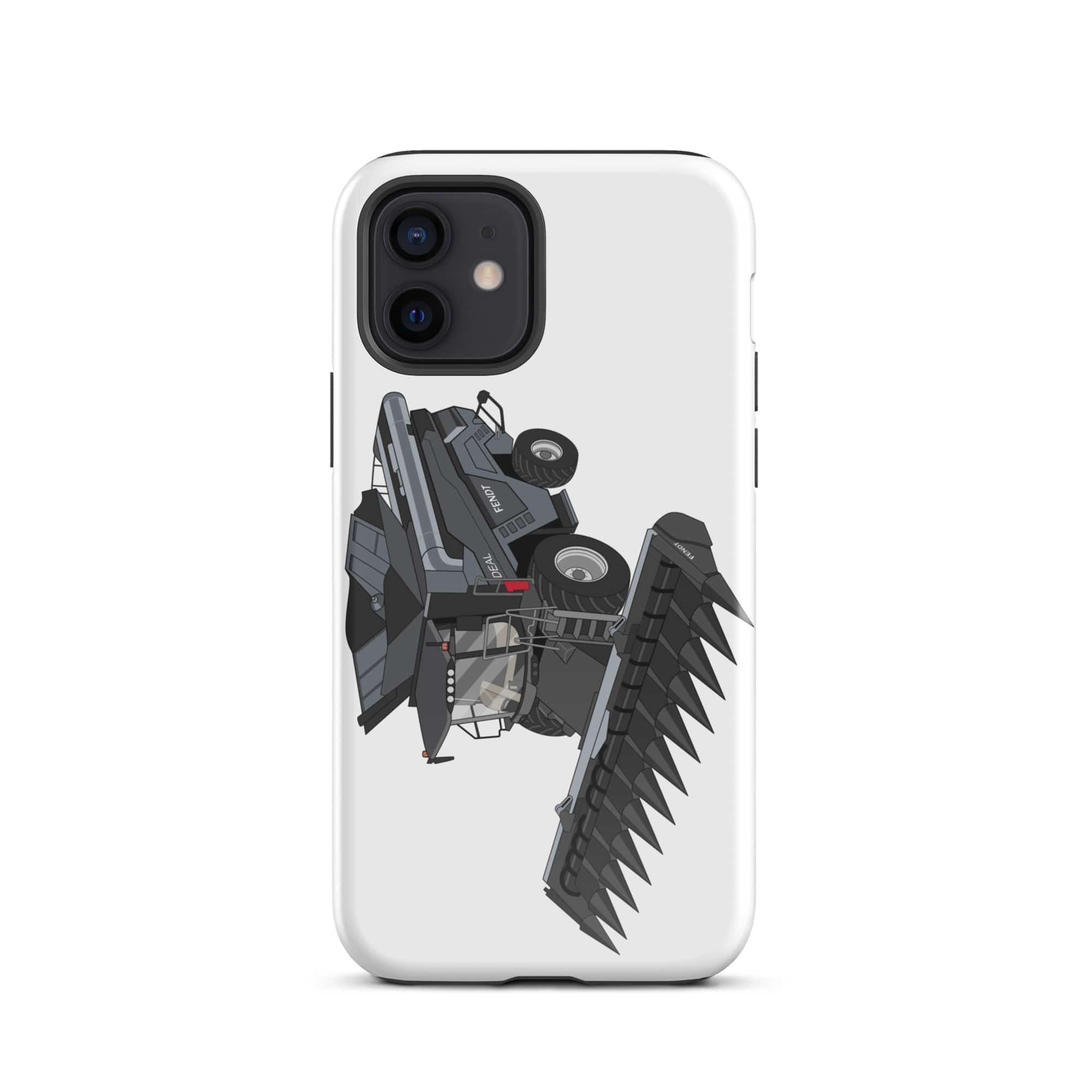 The Tractors Mugs Store iPhone 12 Fendt 9T Ideal Combine Harvester Tough Case for iPhone® Quality Farmers Merch