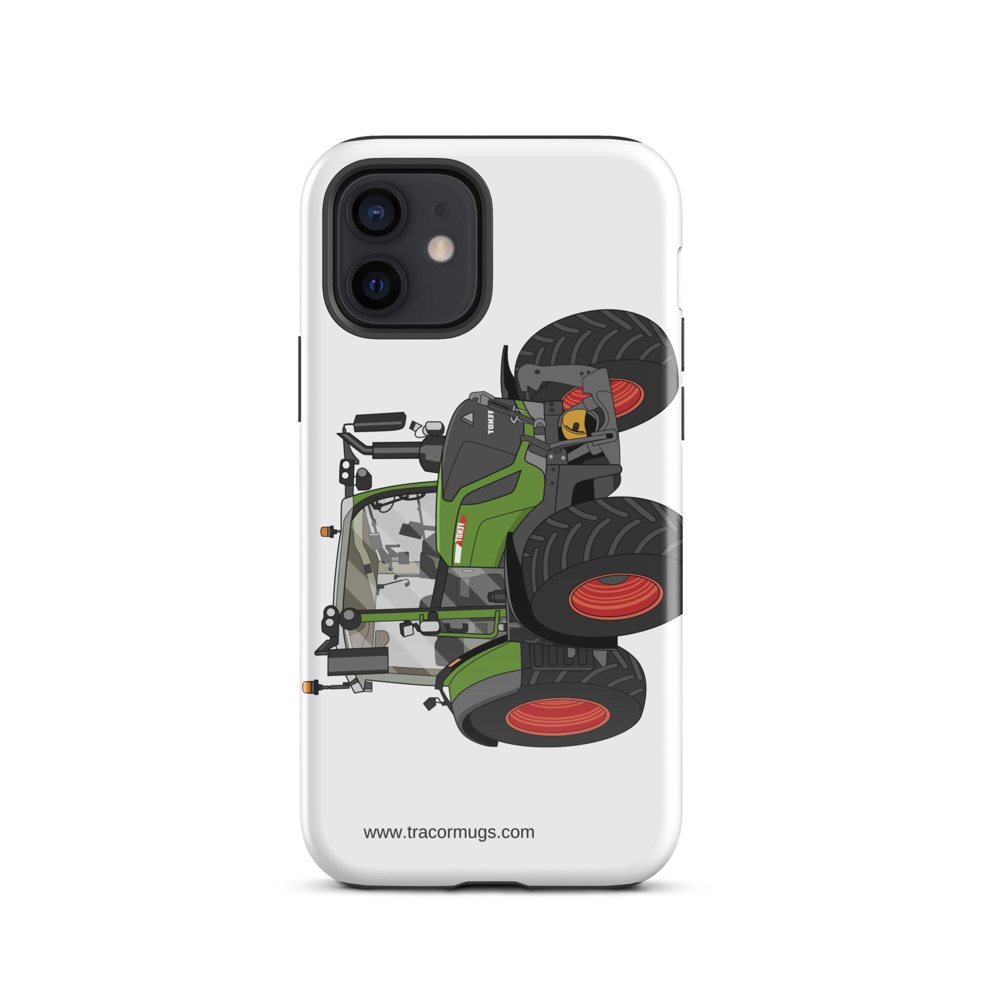 The Tractors Mugs Store iPhone 12 Fendt Vario 313 Tough Case for iPhone® Quality Farmers Merch