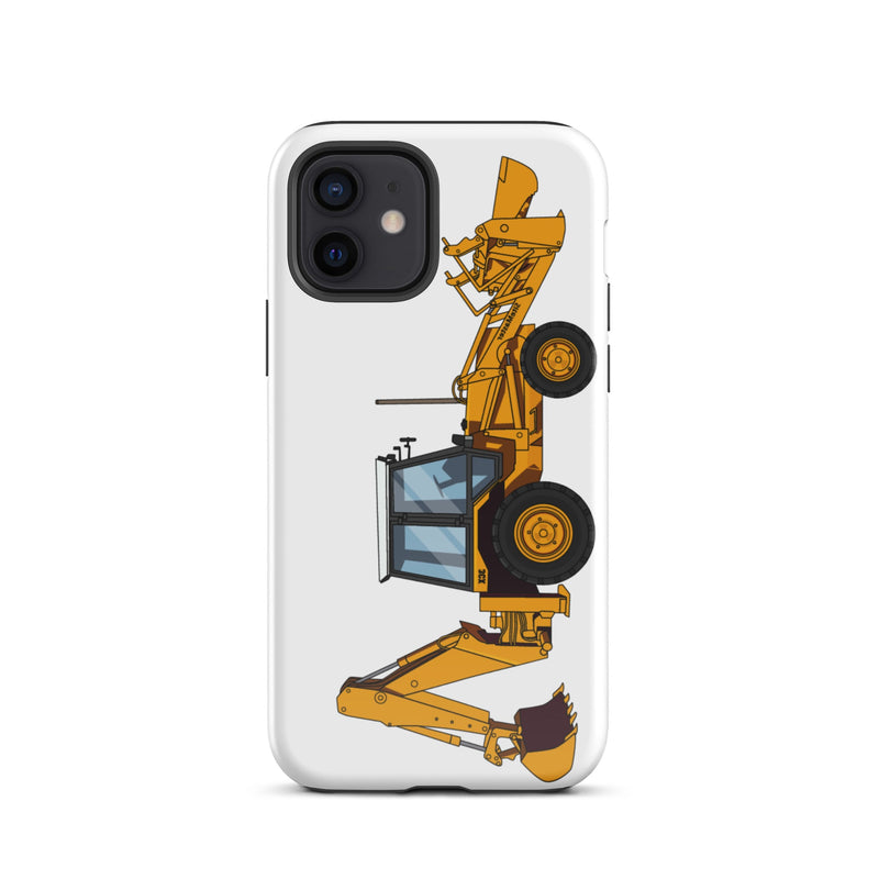 The Tractors Mugs Store iPhone 12 JCB 3CX Tough Case for iPhone® Quality Farmers Merch