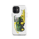 The Tractors Mugs Store iPhone 12 John Deere 8500i Forage Harvester Tough Case for iPhone® Quality Farmers Merch