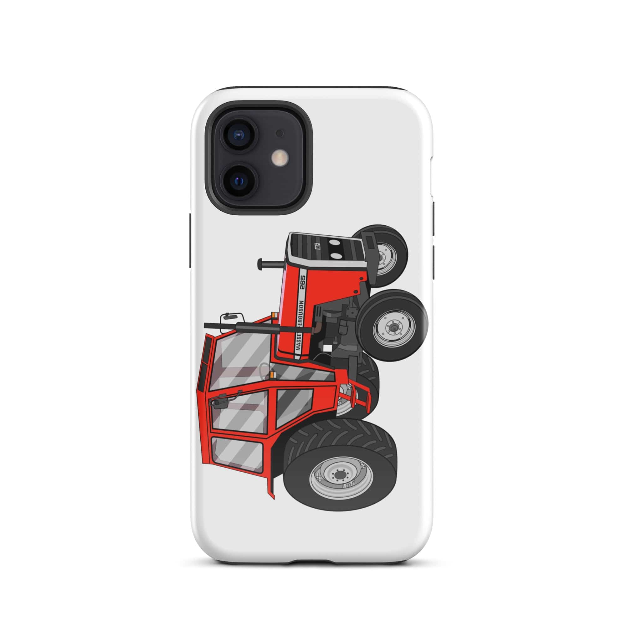 The Tractors Mugs Store iPhone 12 Massey Ferguson 265 Tough Case for iPhone® Quality Farmers Merch