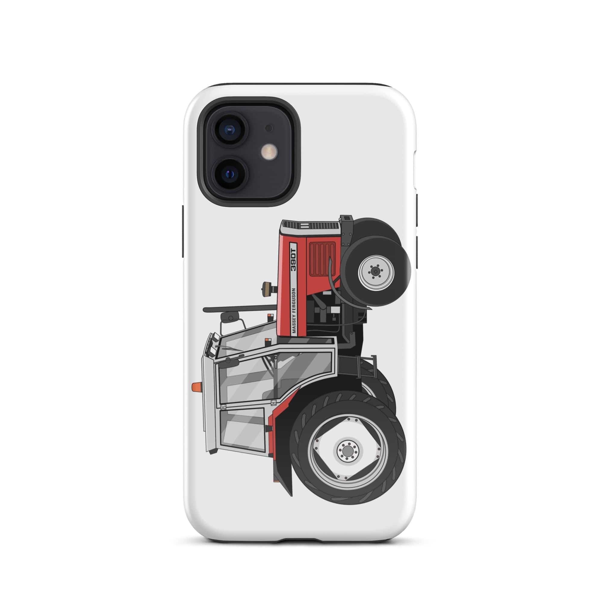 The Tractors Mugs Store iPhone 12 Massey Ferguson 390T Tough Case for iPhone® Quality Farmers Merch