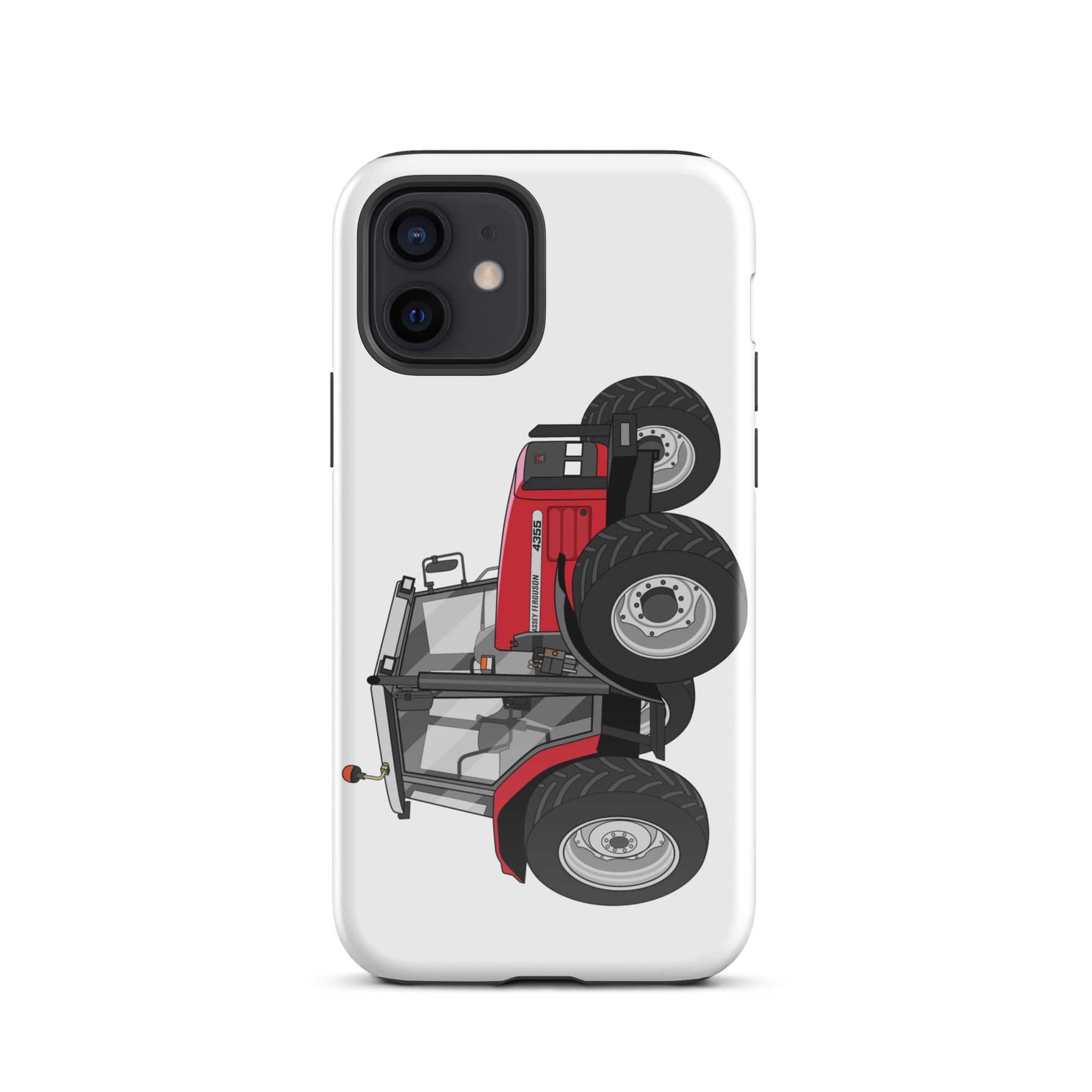 The Tractors Mugs Store iPhone 12 Massey Ferguson 4355 Tough Case for iPhone® Quality Farmers Merch