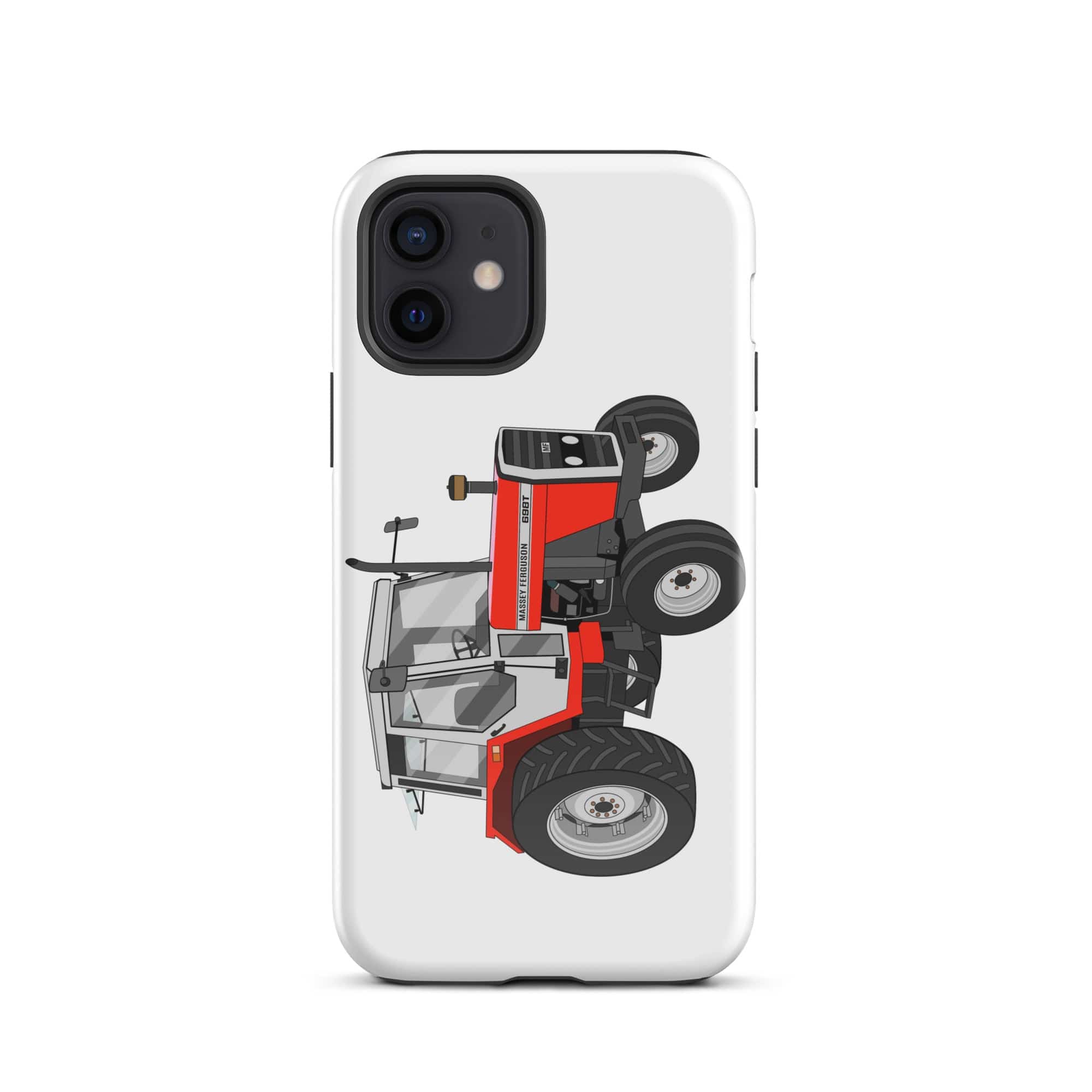 The Tractors Mugs Store iPhone 12 Massey Ferguson 698T Tough Case for iPhone® Quality Farmers Merch