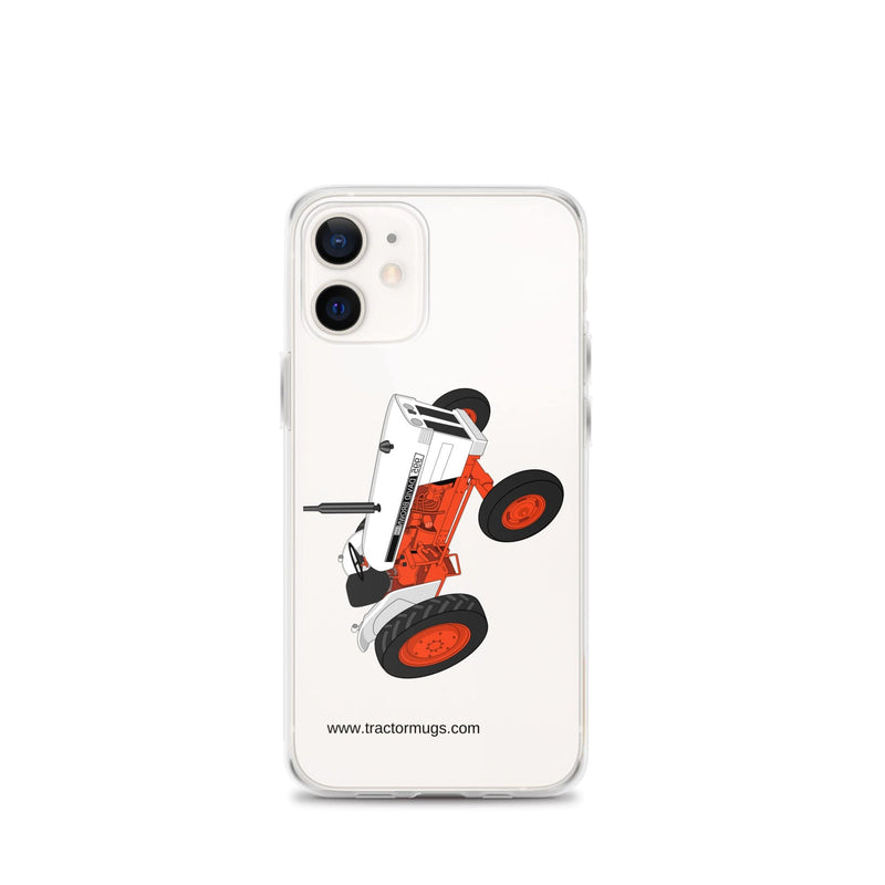 The Tractors Mugs Store iPhone 12 mini Case David Brown 995 (1973) Clear Case for iPhone® Quality Farmers Merch