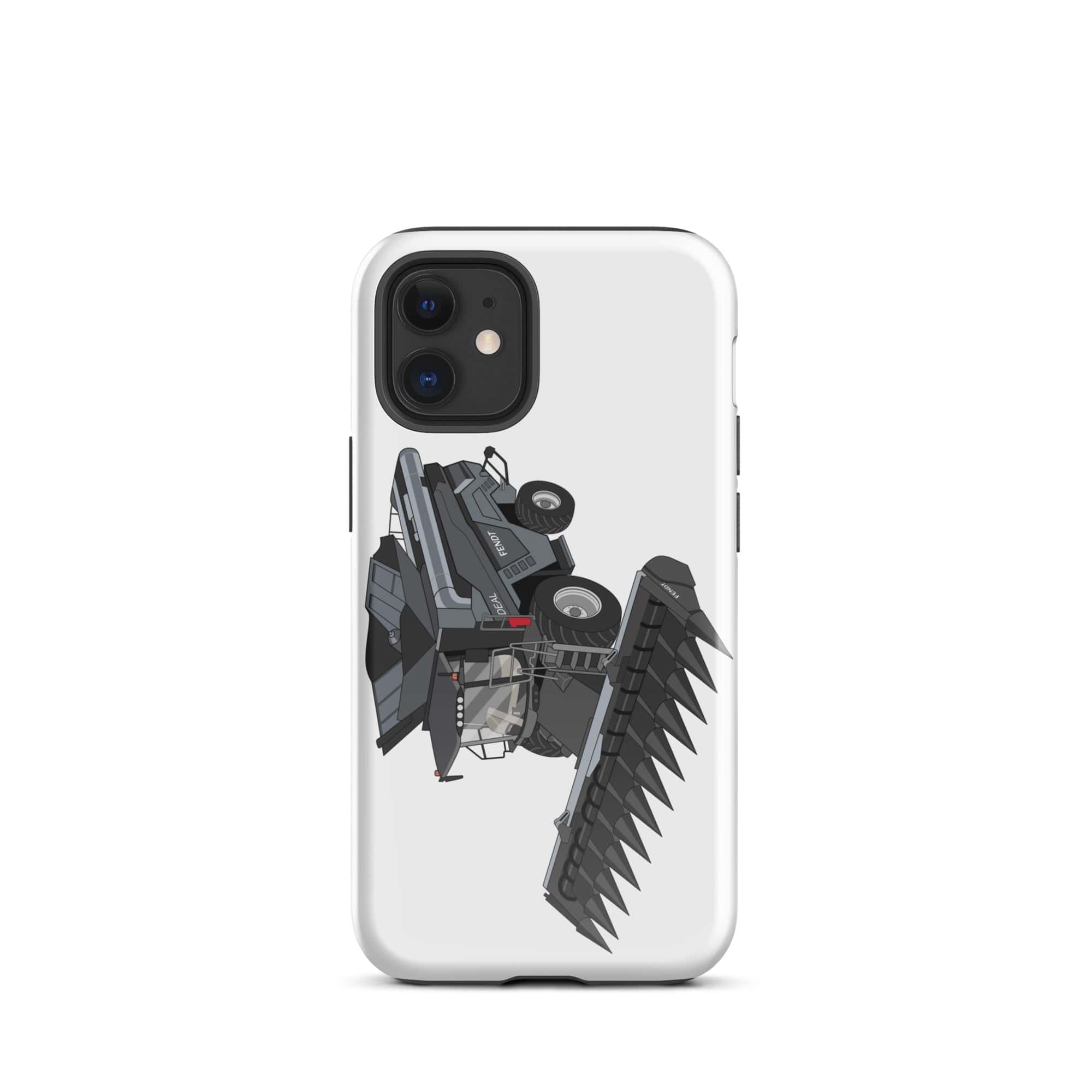 The Tractors Mugs Store iPhone 12 mini Fendt 9T Ideal Combine Harvester Tough Case for iPhone® Quality Farmers Merch