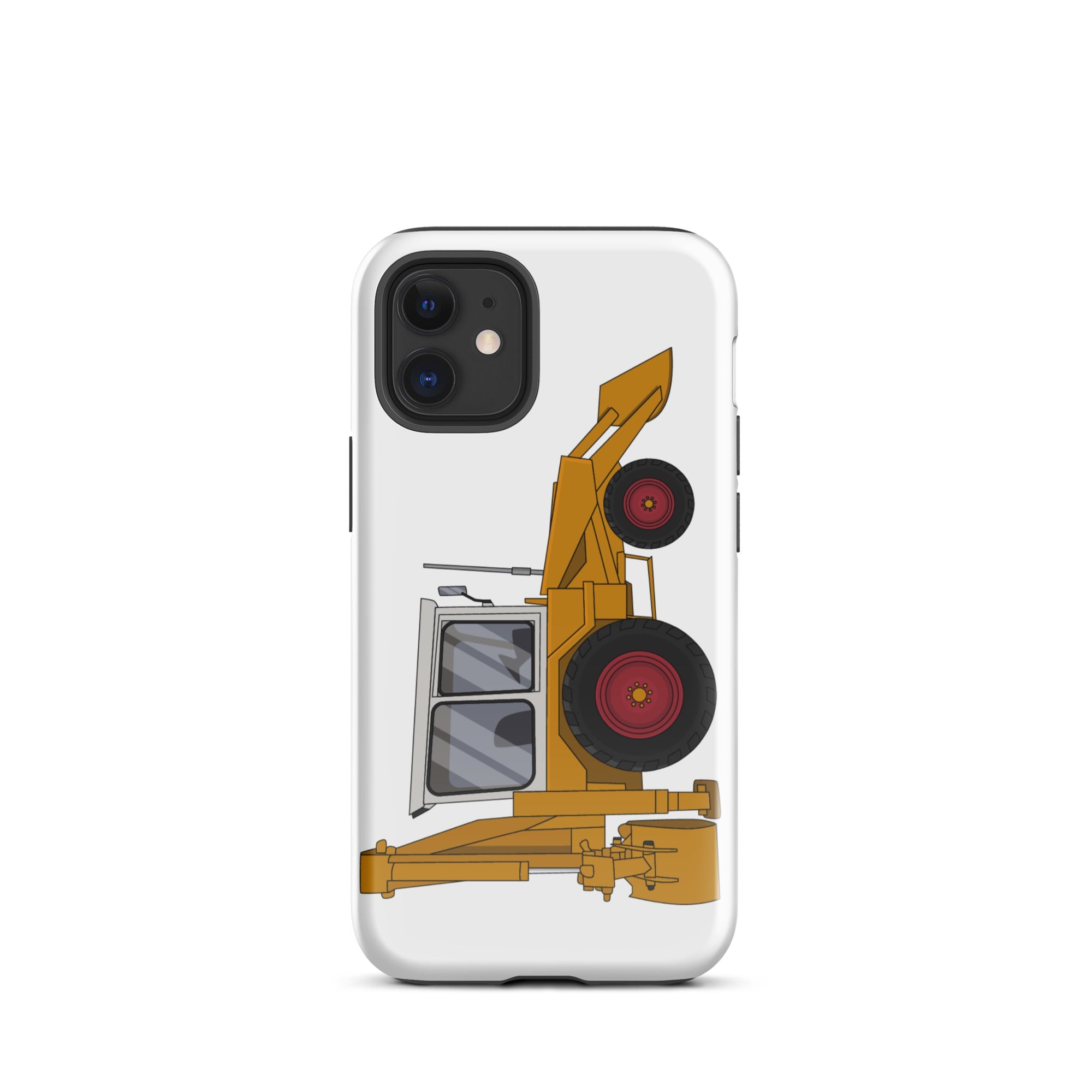 The Tractors Mugs Store iPhone 12 mini JCB 3C Tough Case for iPhone® Quality Farmers Merch