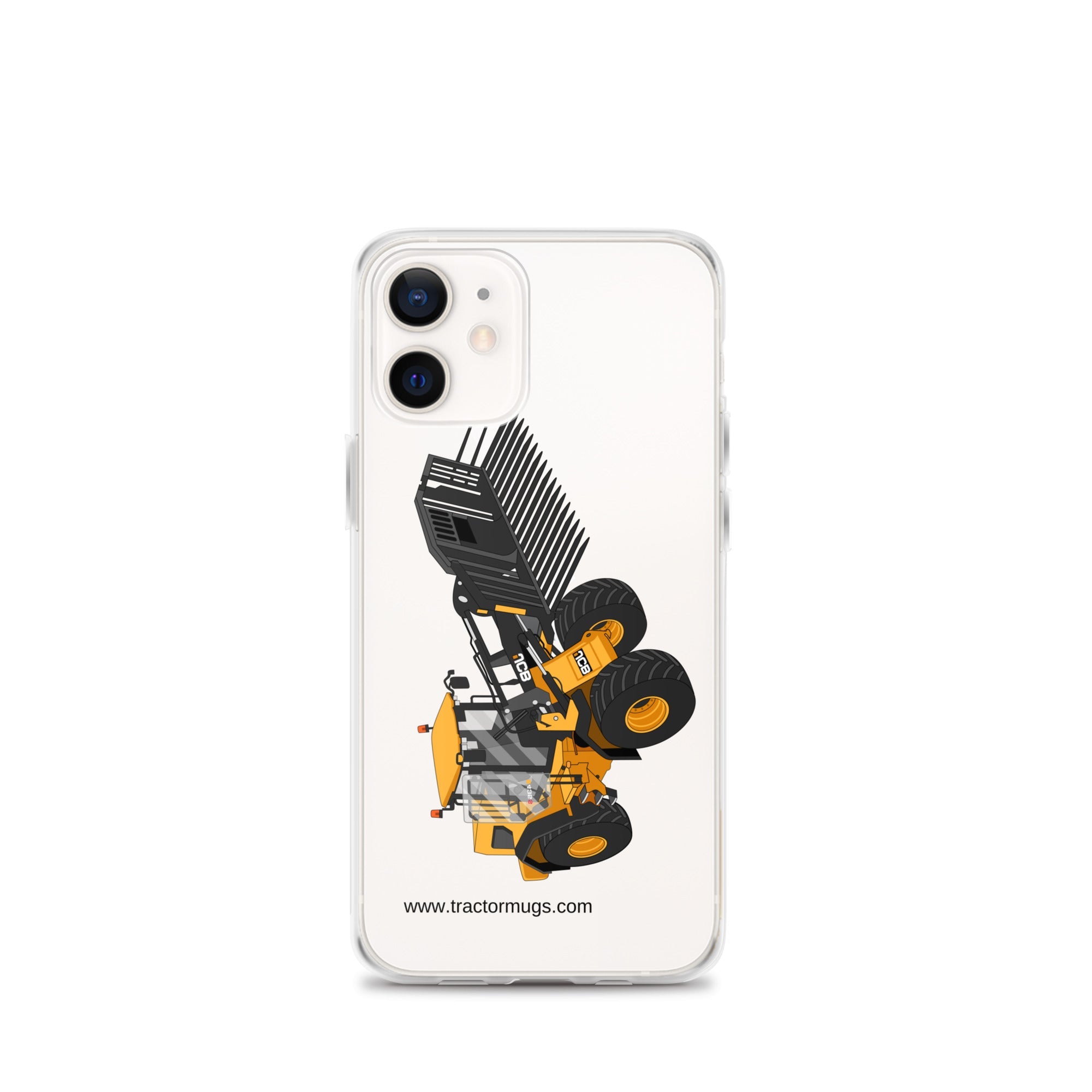 The Tractors Mugs Store iPhone 12 mini JCB 435 S Farm Master Clear Case for iPhone® Quality Farmers Merch