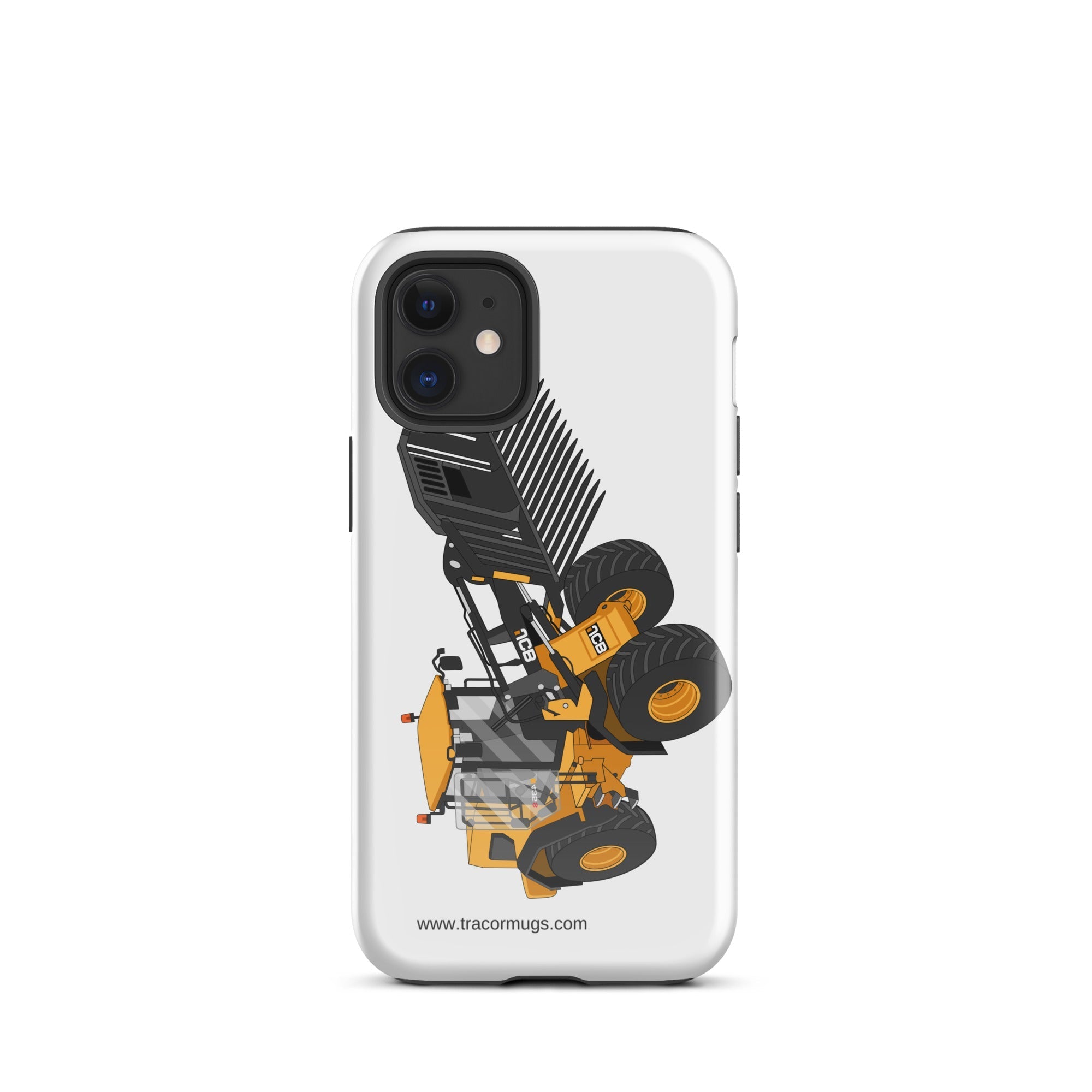 The Tractors Mugs Store iPhone 12 mini JCB 435 S Farm Master Tough Case for iPhone® Quality Farmers Merch