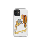 The Tractors Mugs Store iPhone 12 mini JCB 814 Tough Case for iPhone® Quality Farmers Merch