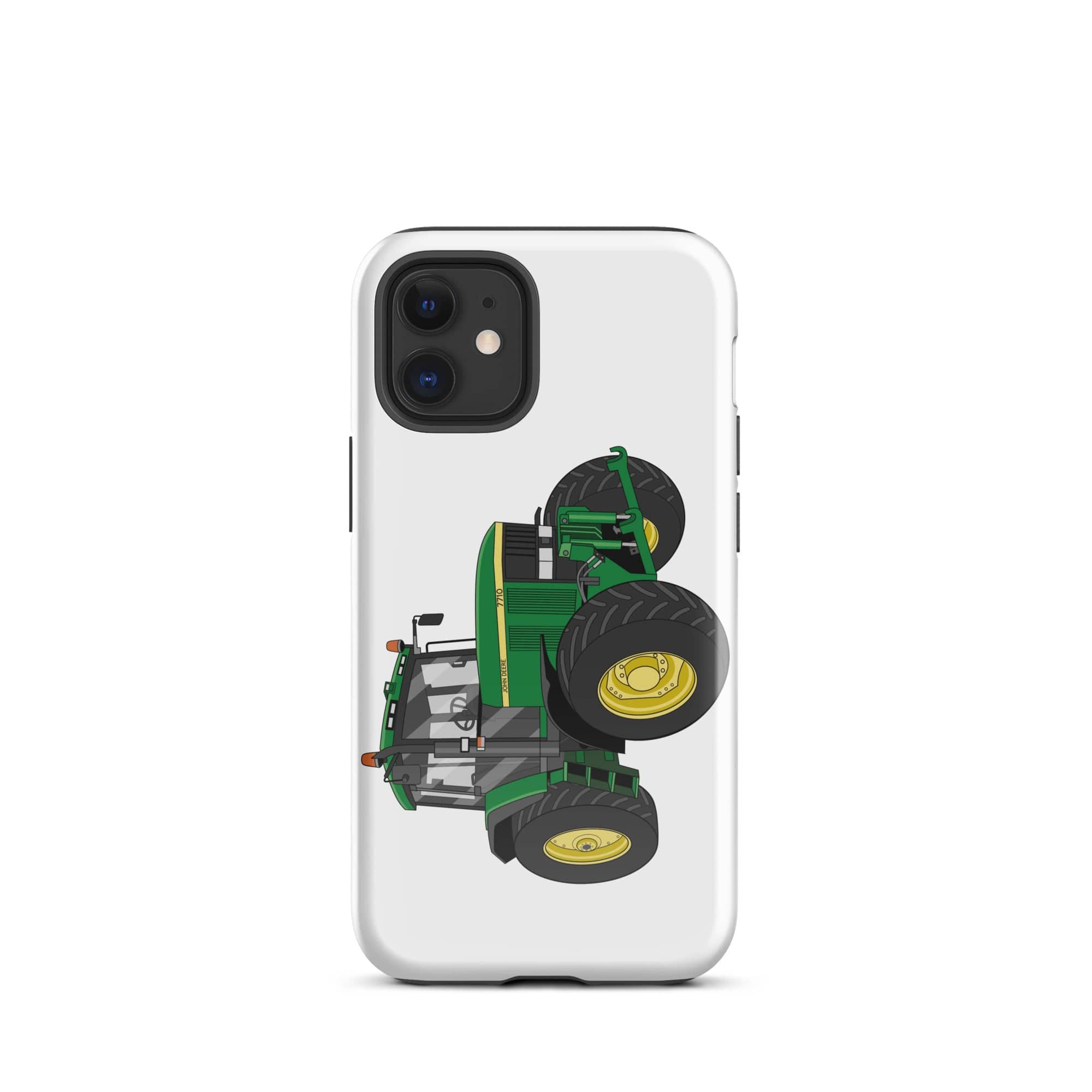 The Tractors Mugs Store iPhone 12 mini John Deere 7710 Tough Case for iPhone® Quality Farmers Merch