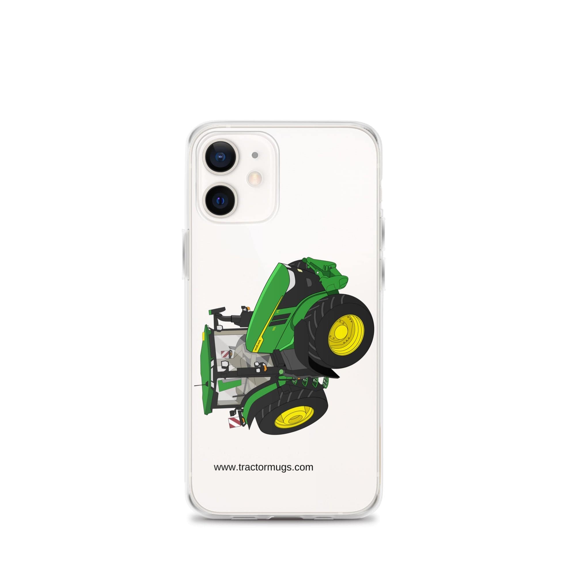 The Tractors Mugs Store iPhone 12 mini John Deere 7R 350 auto powr Clear Case for iPhone® Quality Farmers Merch