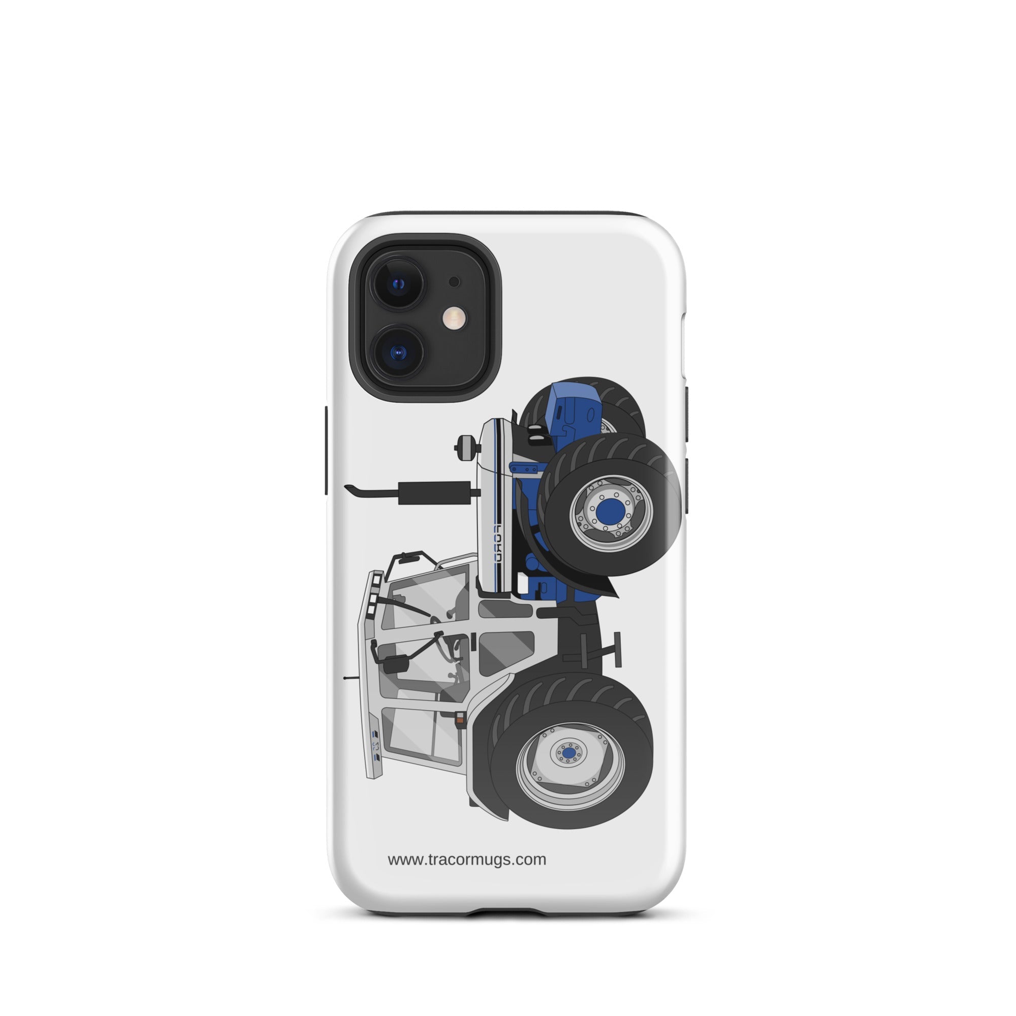 The Tractors Mugs Store iPhone 12 mini Ford 7810 Jubilee Edition SilverTractor Tough Case for iPhone® Quality Farmers Merch