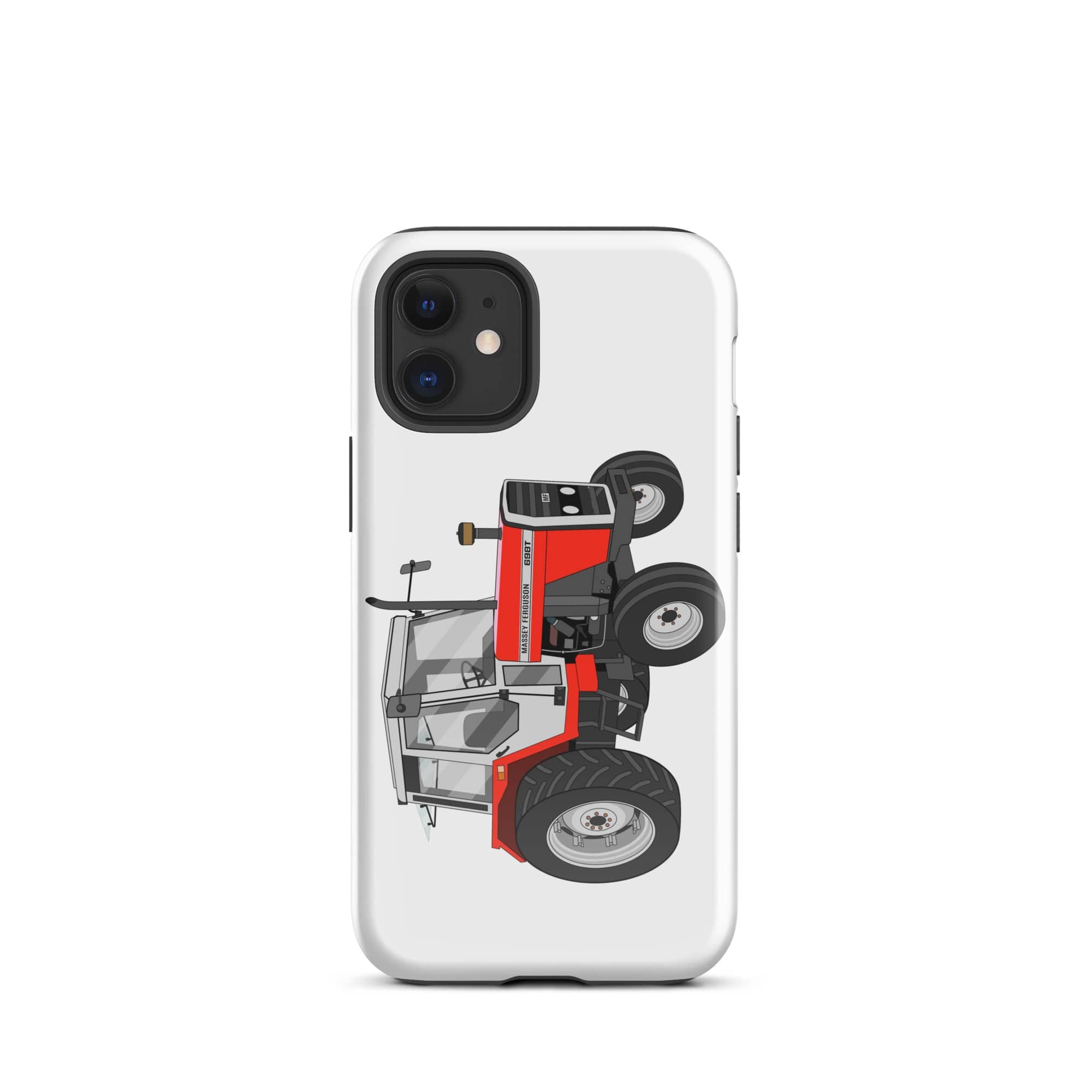 The Tractors Mugs Store iPhone 12 mini Massey Ferguson 698T Tough Case for iPhone® Quality Farmers Merch