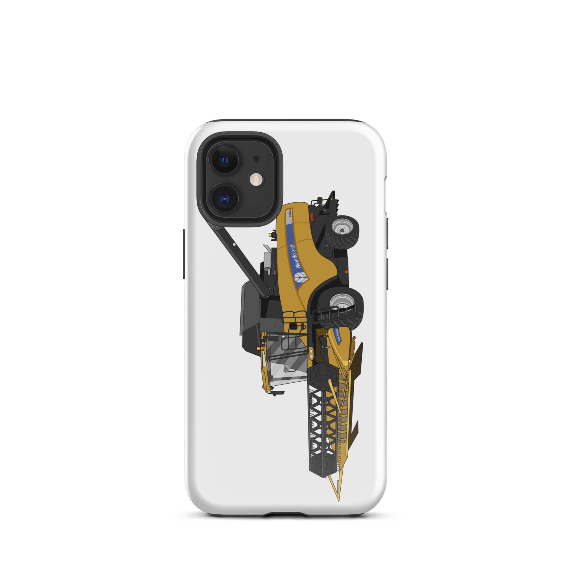 The Tractors Mugs Store iPhone 12 mini New Holland CX 8060 Combine Harvester Tough Case for iPhone® Quality Farmers Merch