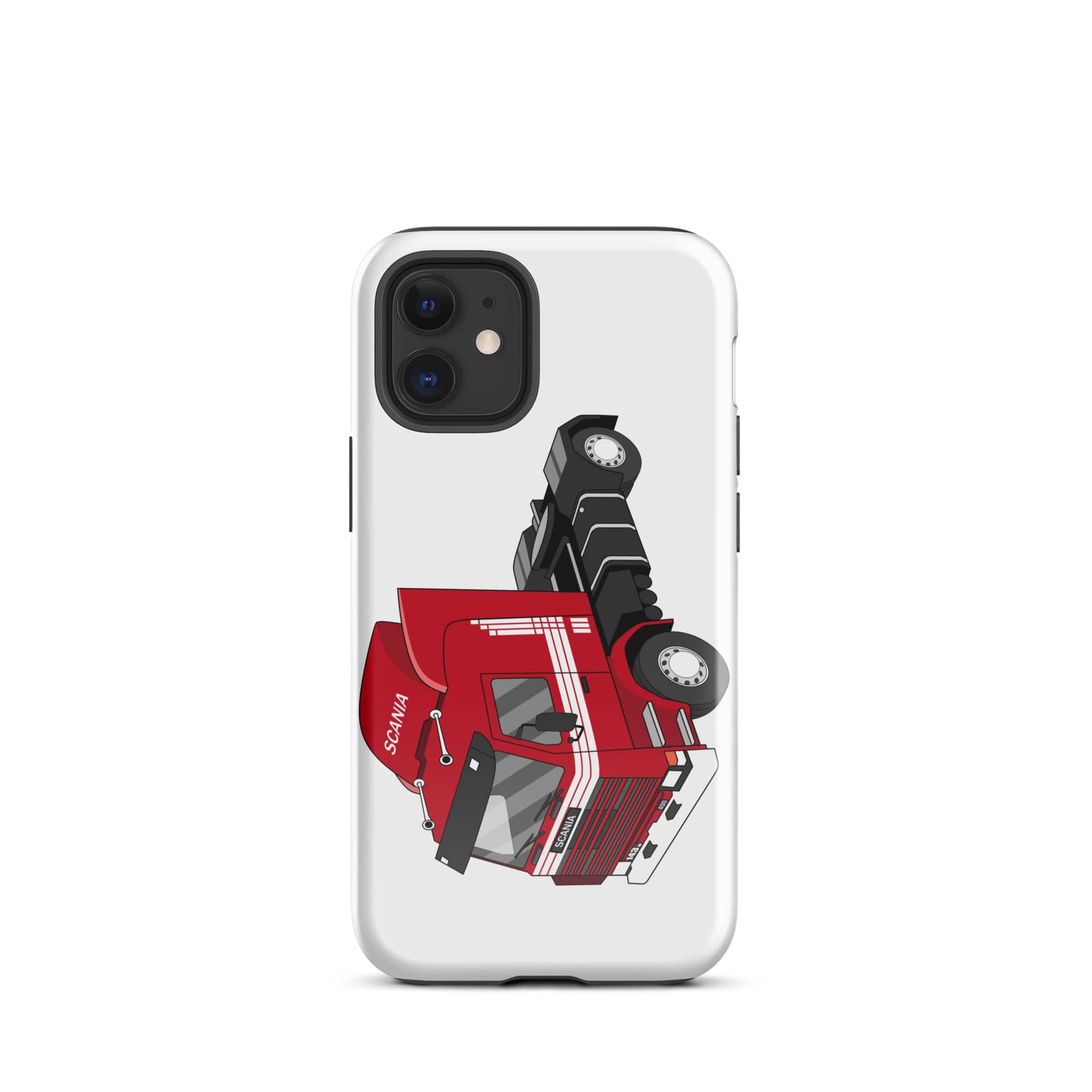 The Tractors Mugs Store iPhone 12 mini Scania 143M 400 Tough Case for iPhone® Quality Farmers Merch