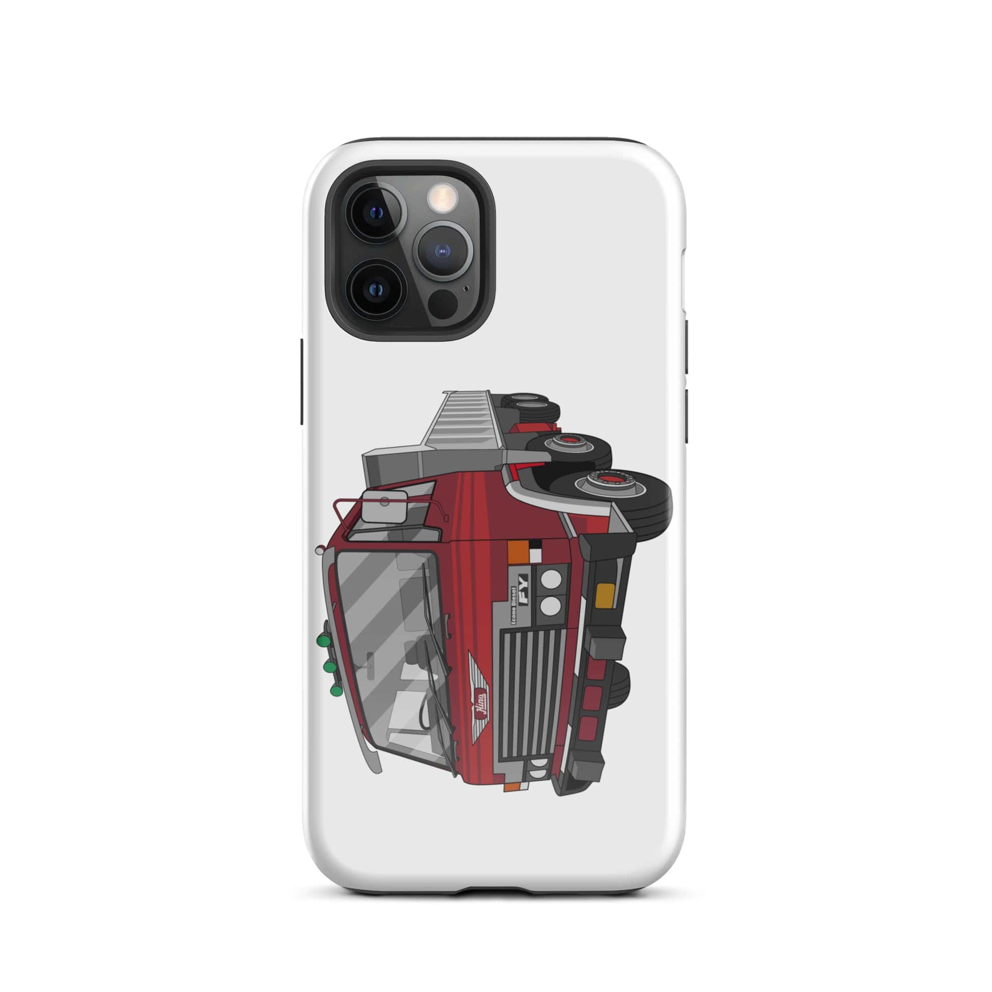 The Tractors Mugs Store iPhone 12 Pro Hino FY Tipper Tough Case for iPhone® Quality Farmers Merch