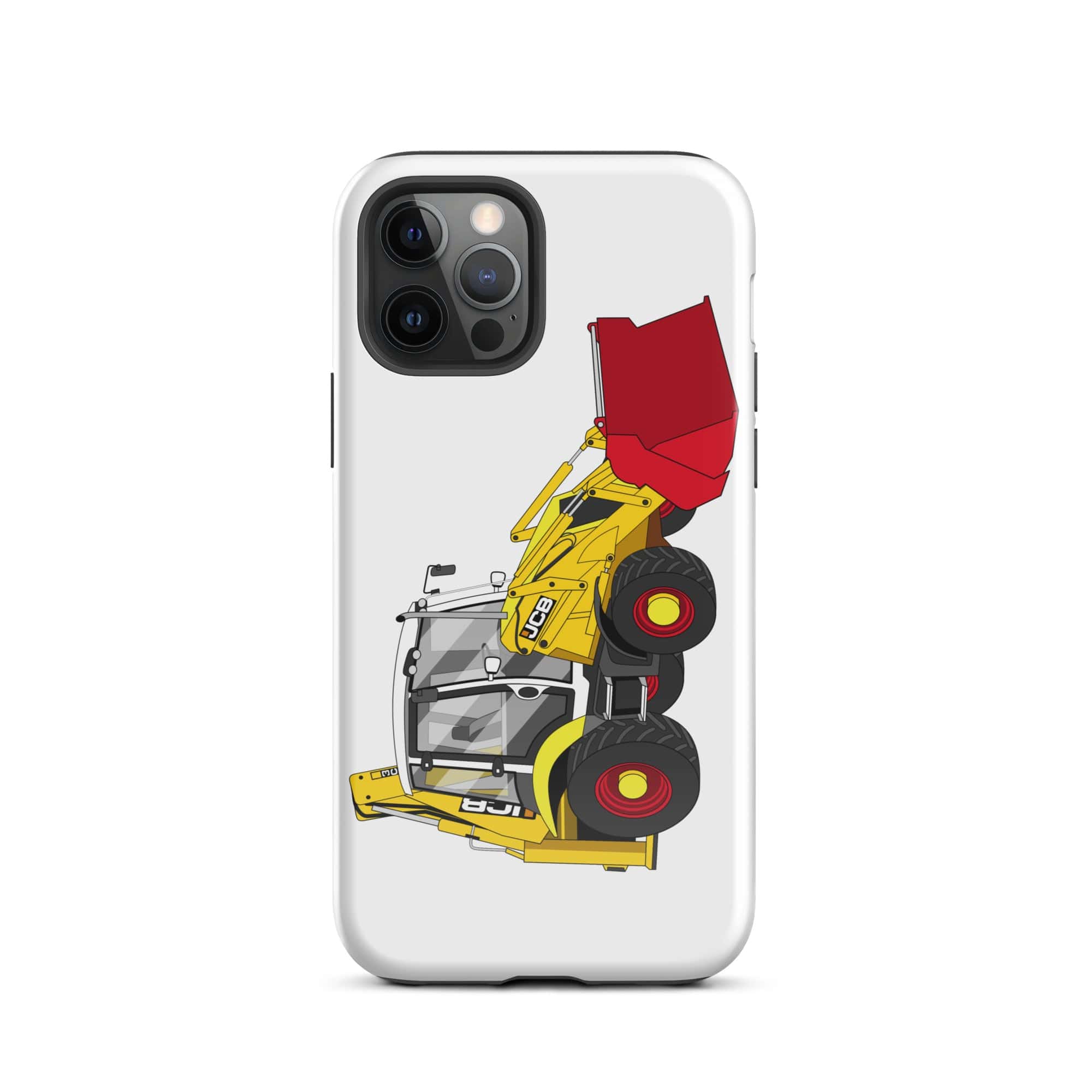 The Tractors Mugs Store iPhone 12 Pro JCB 3CX 70th Anniversary Edition Tough Case for iPhone® Quality Farmers Merch