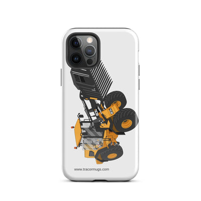 The Tractors Mugs Store iPhone 12 Pro JCB 435 S Farm Master Tough Case for iPhone® Quality Farmers Merch
