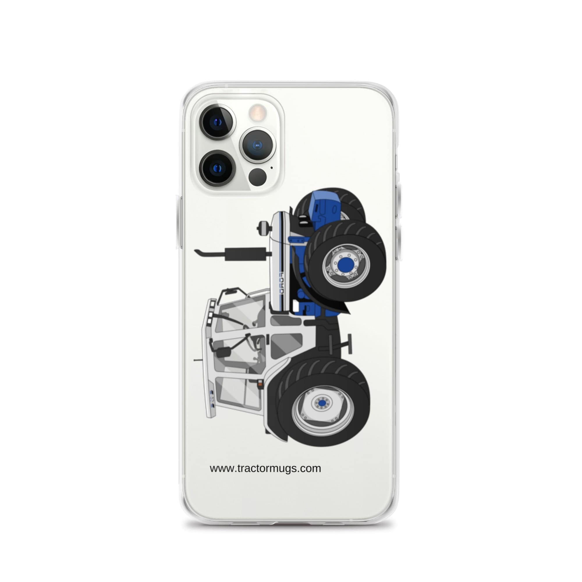 The Tractors Mugs Store iPhone 12 Pro Ford 7810 Jubilee Edition SilverTractor Clear Case for iPhone® Quality Farmers Merch