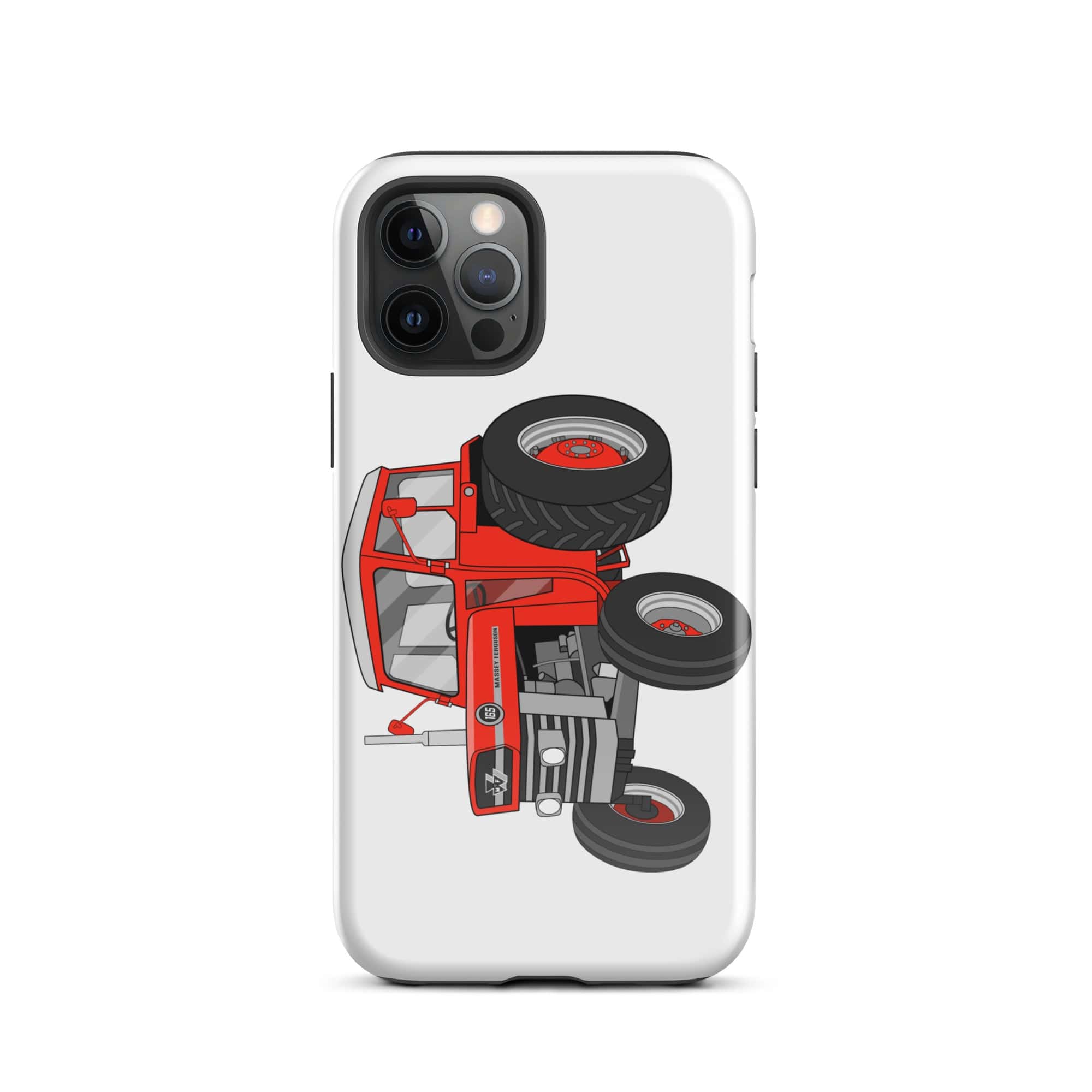 The Tractors Mugs Store iPhone 12 Pro Massey Ferguson 165 Tough Case for iPhone® Quality Farmers Merch