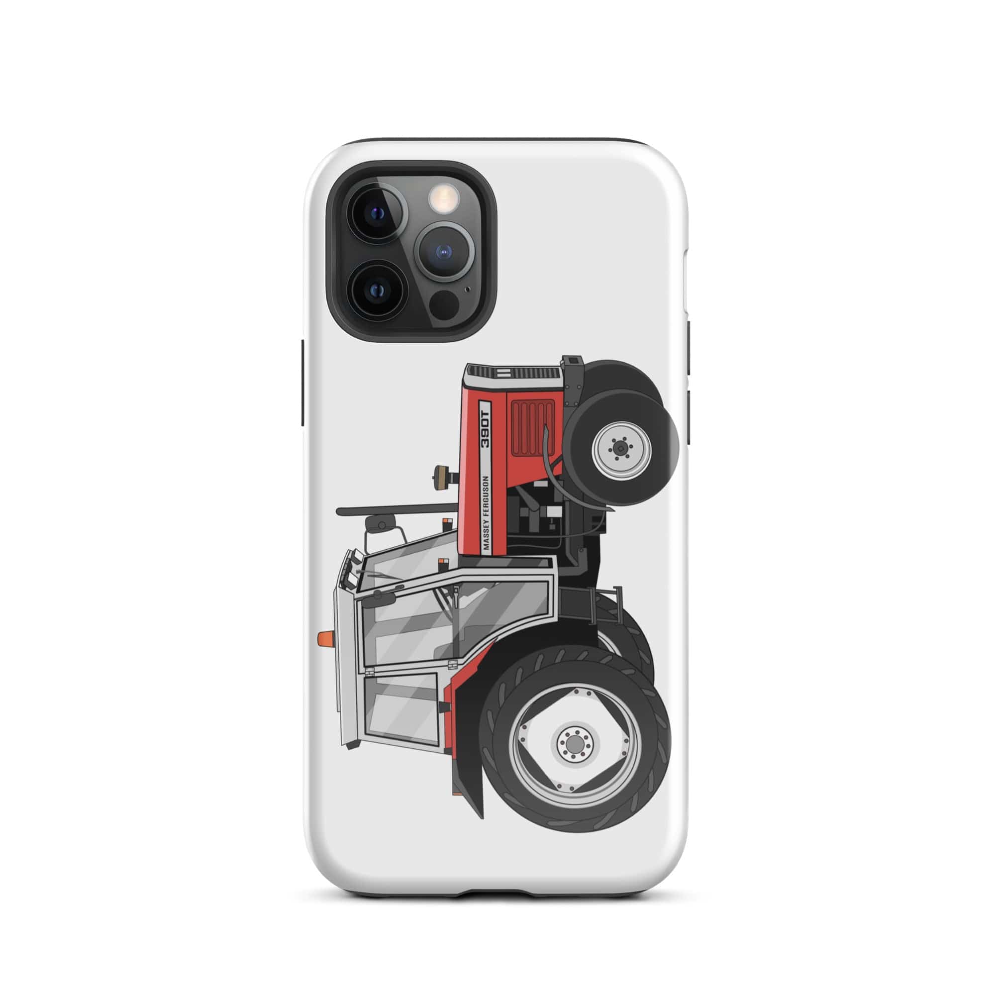 The Tractors Mugs Store iPhone 12 Pro Massey Ferguson 390T Tough Case for iPhone® Quality Farmers Merch