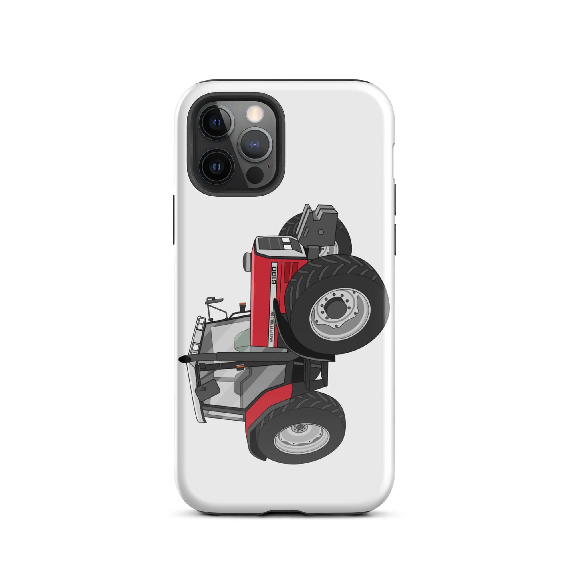 The Tractors Mugs Store iPhone 12 Pro Massey Ferguson 6180 Tough Case for iPhone® Quality Farmers Merch