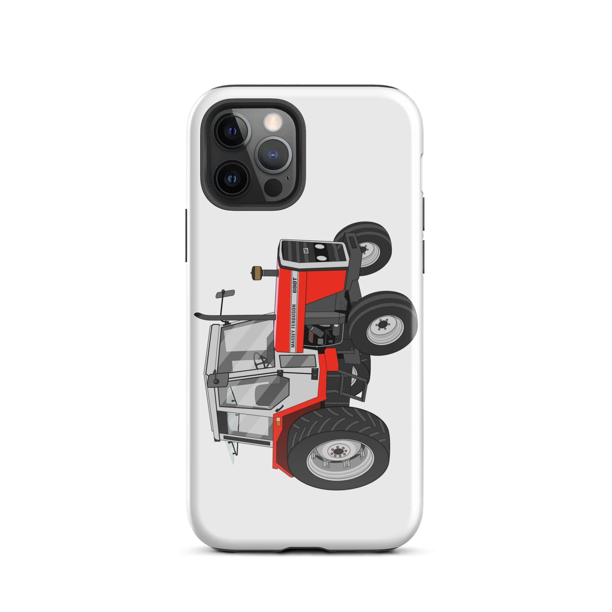 The Tractors Mugs Store iPhone 12 Pro Massey Ferguson 698T Tough Case for iPhone® Quality Farmers Merch