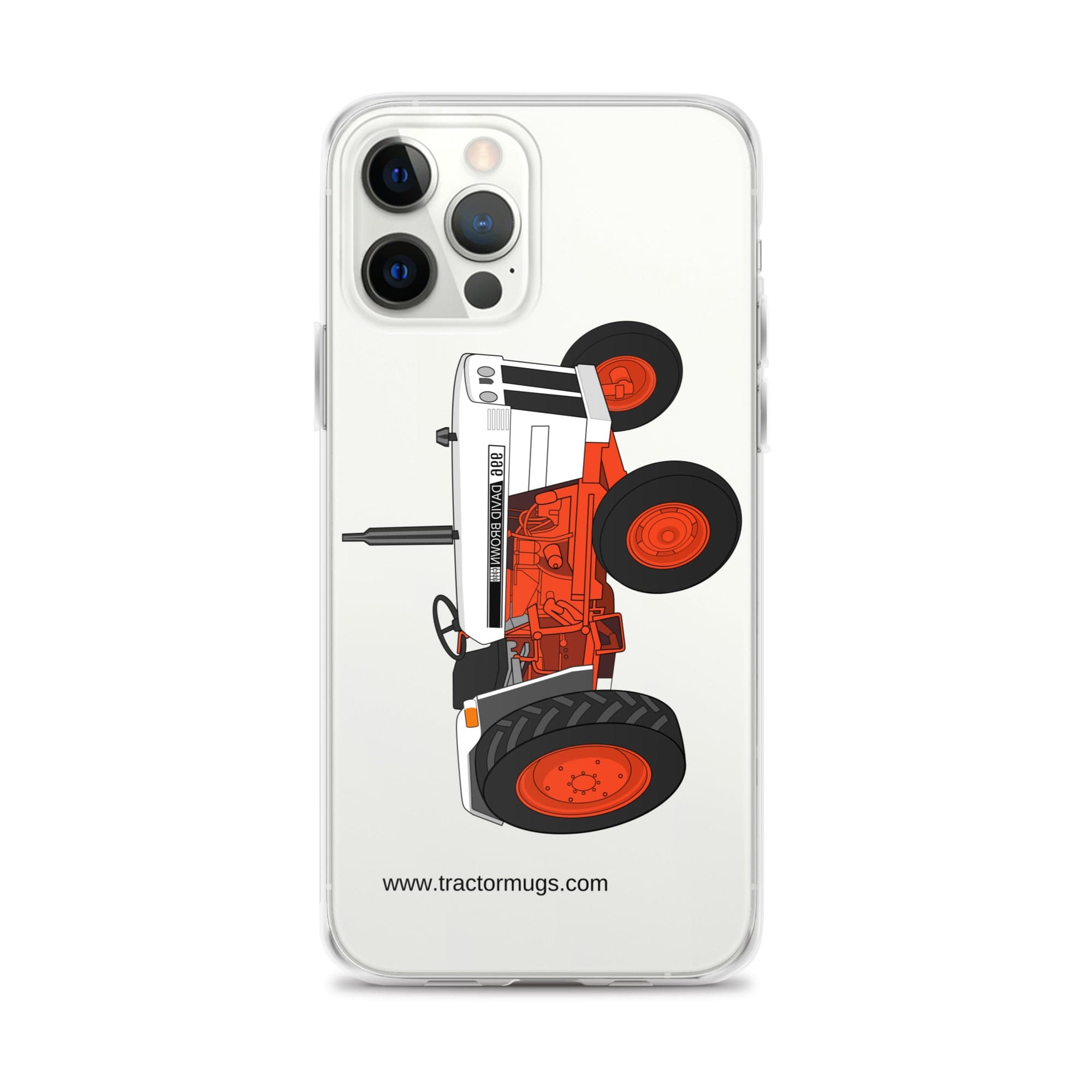 The Tractors Mugs Store iPhone 12 Pro Max Case David Brown 996 (1974) Clear Case for iPhone® Quality Farmers Merch