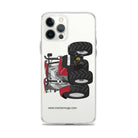 The Tractors Mugs Store iPhone 12 Pro Max Case IH Maxxum 150 Activedrive 8 Clear Case for iPhone® Quality Farmers Merch