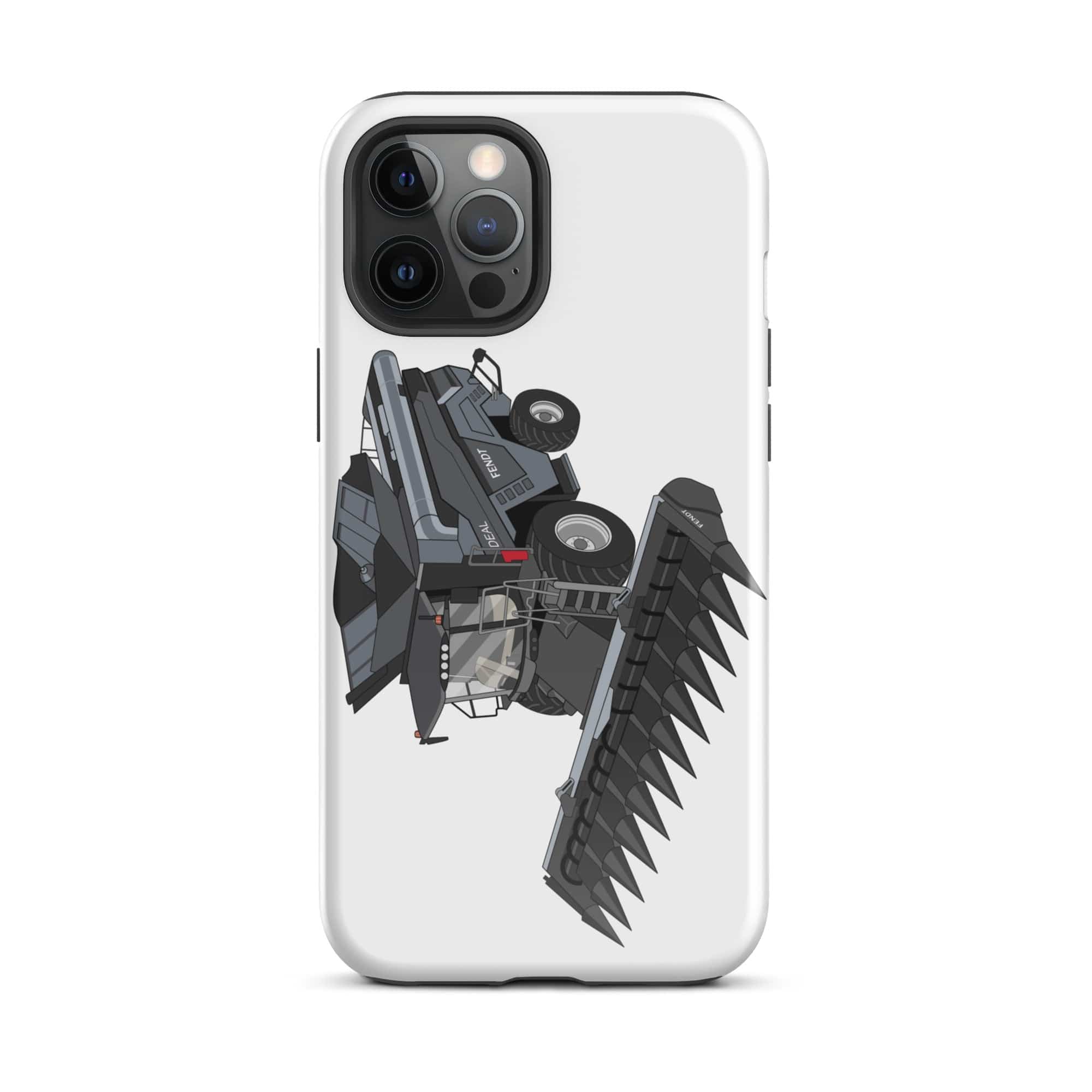 The Tractors Mugs Store iPhone 12 Pro Max Fendt 9T Ideal Combine Harvester Tough Case for iPhone® Quality Farmers Merch