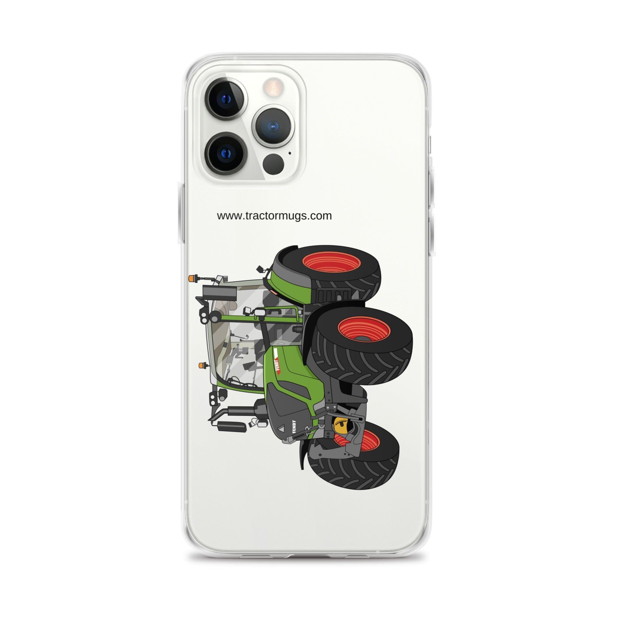 The Tractors Mugs Store iPhone 12 Pro Max Fendt Vario 313 Clear Case for iPhone® Quality Farmers Merch