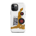 The Tractors Mugs Store iPhone 12 Pro Max JCB 3C Tough Case for iPhone® Quality Farmers Merch