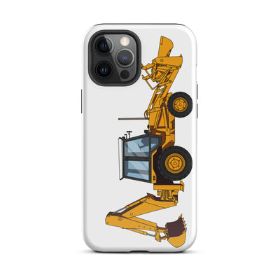The Tractors Mugs Store iPhone 12 Pro Max JCB 3CX Tough Case for iPhone® Quality Farmers Merch