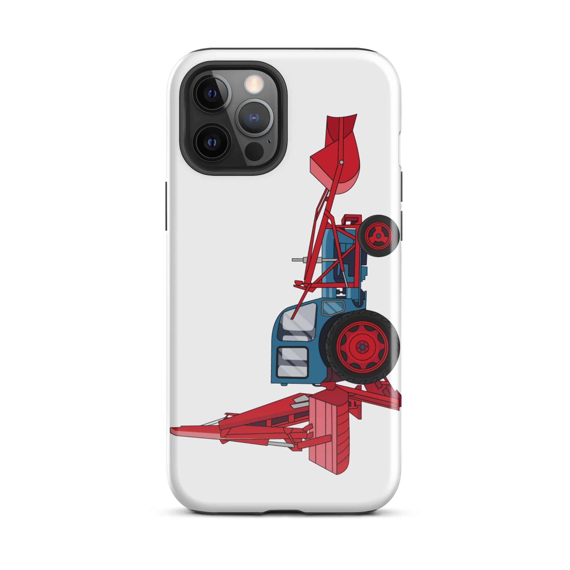 The Tractors Mugs Store iPhone 12 Pro Max JCB Major Loader Tough Case for iPhone® Quality Farmers Merch