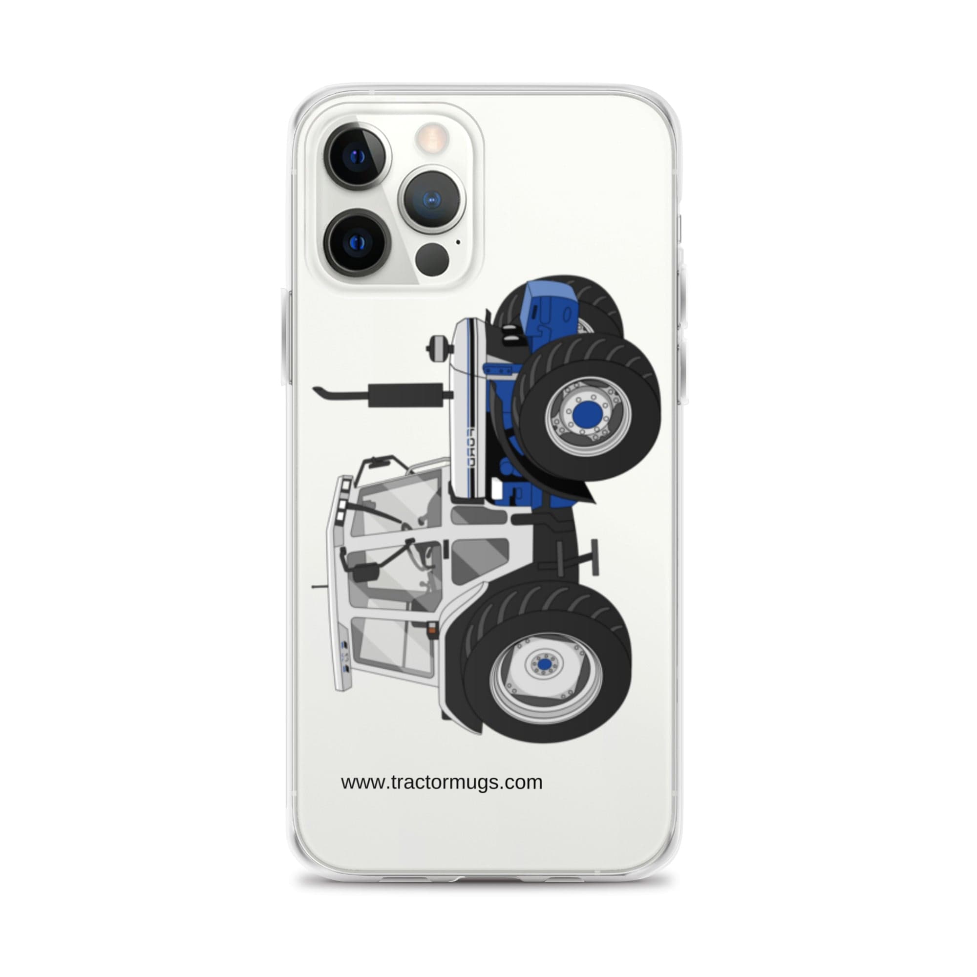 The Tractors Mugs Store iPhone 12 Pro Max Ford 7810 Jubilee Edition SilverTractor Clear Case for iPhone® Quality Farmers Merch