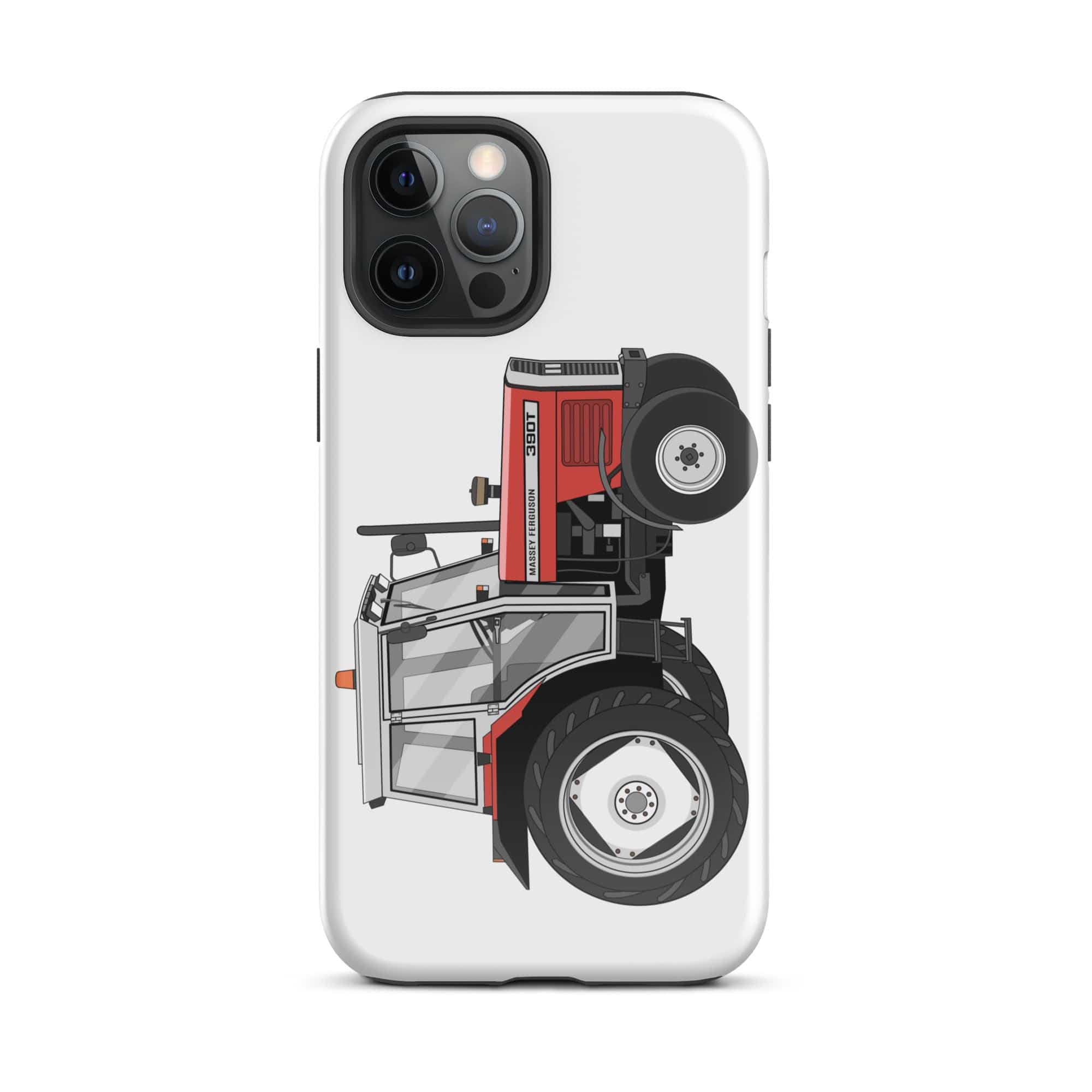 The Tractors Mugs Store iPhone 12 Pro Max Massey Ferguson 390T Tough Case for iPhone® Quality Farmers Merch