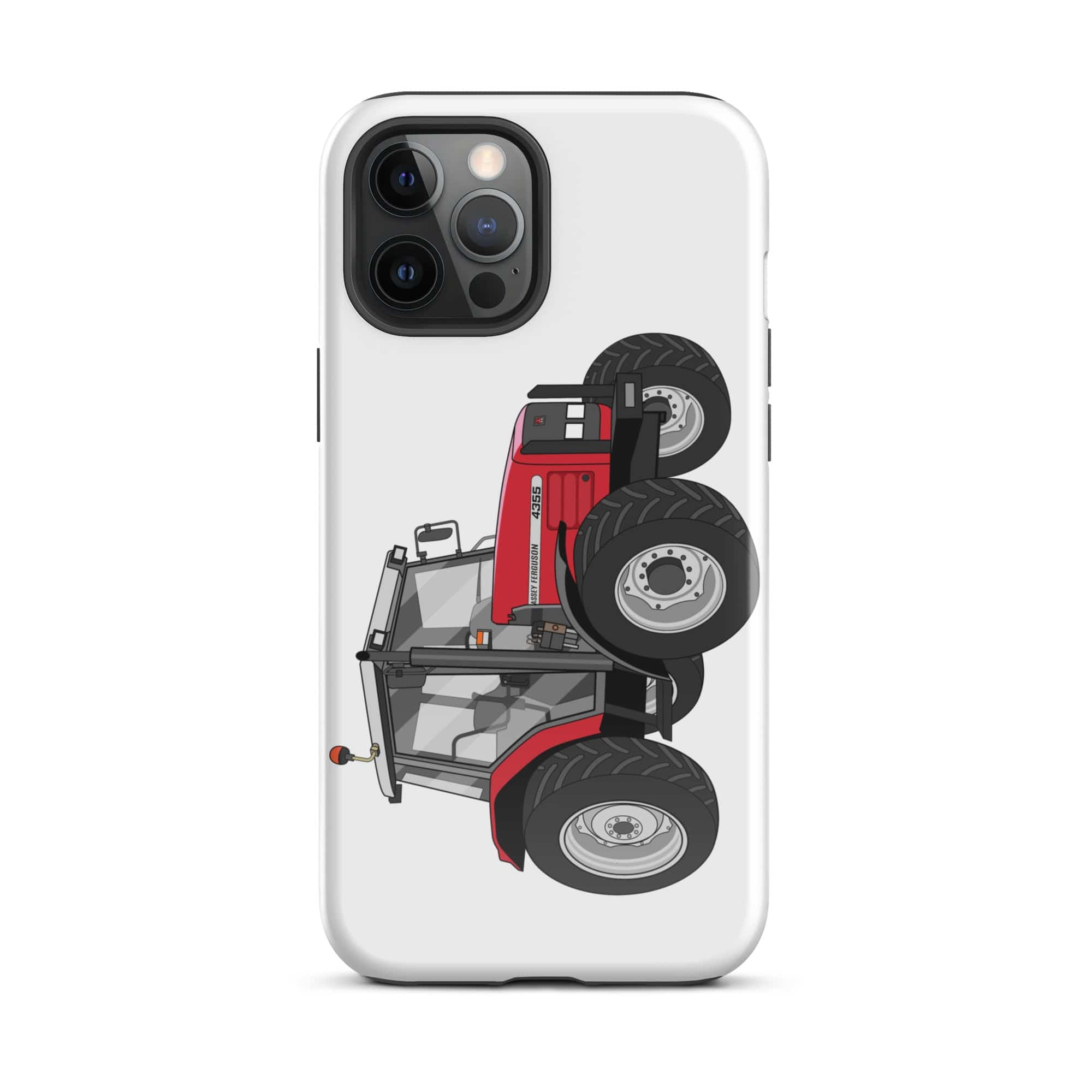 The Tractors Mugs Store iPhone 12 Pro Max Massey Ferguson 4355 Tough Case for iPhone® Quality Farmers Merch