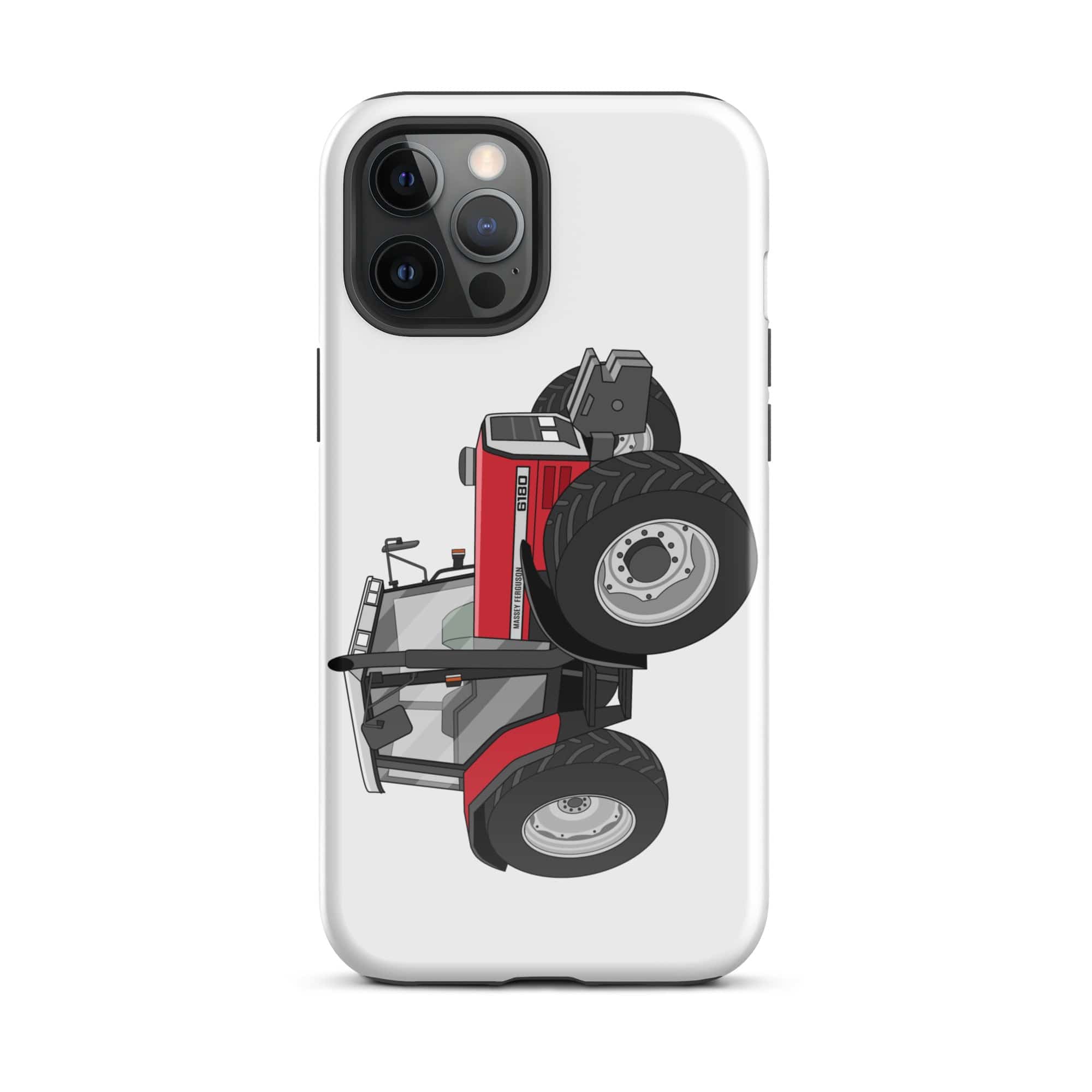 The Tractors Mugs Store iPhone 12 Pro Max Massey Ferguson 6180 Tough Case for iPhone® Quality Farmers Merch