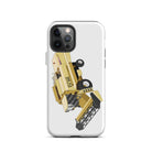 The Tractors Mugs Store iPhone 12 Pro New Holland TX 66 Combine Harvester Tough Case for iPhone® Quality Farmers Merch