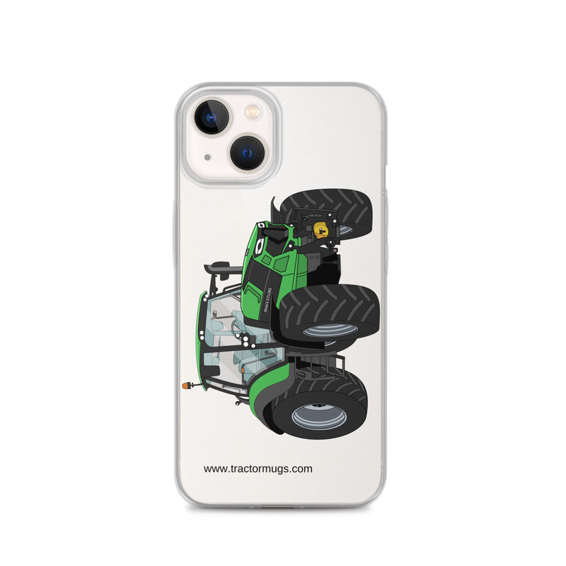 The Tractors Mugs Store iPhone 13 Deutz - Fahr Agrotron 7250 Ttv Clear Case for iPhone® Quality Farmers Merch