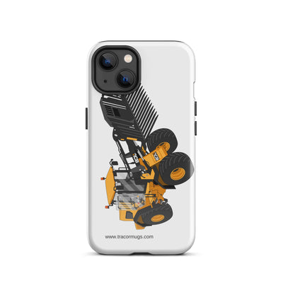 The Tractors Mugs Store iPhone 13 JCB 435 S Farm Master Tough Case for iPhone® Quality Farmers Merch