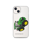 The Tractors Mugs Store iPhone 13 John Deere 7R 350 auto powr Clear Case for iPhone® Quality Farmers Merch