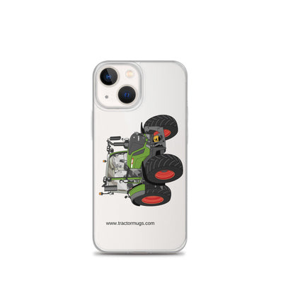 The Tractors Mugs Store iPhone 13 mini Fendt Vario 313  Clear Case for iPhone® Quality Farmers Merch