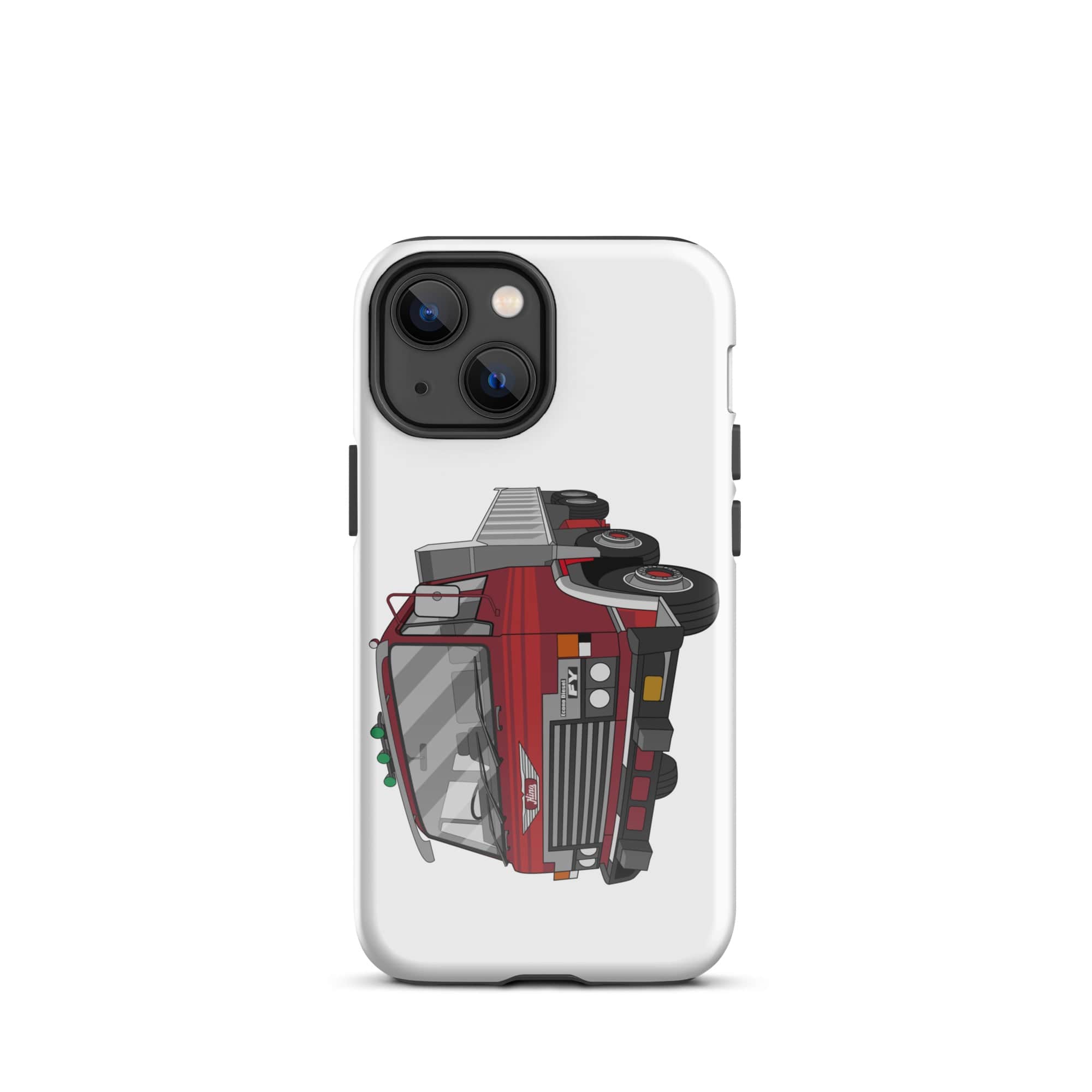 The Tractors Mugs Store iPhone 13 mini Hino FY Tipper Tough Case for iPhone® Quality Farmers Merch