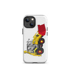 The Tractors Mugs Store iPhone 13 mini JCB 3CX 70th Anniversary Edition Tough Case for iPhone® Quality Farmers Merch