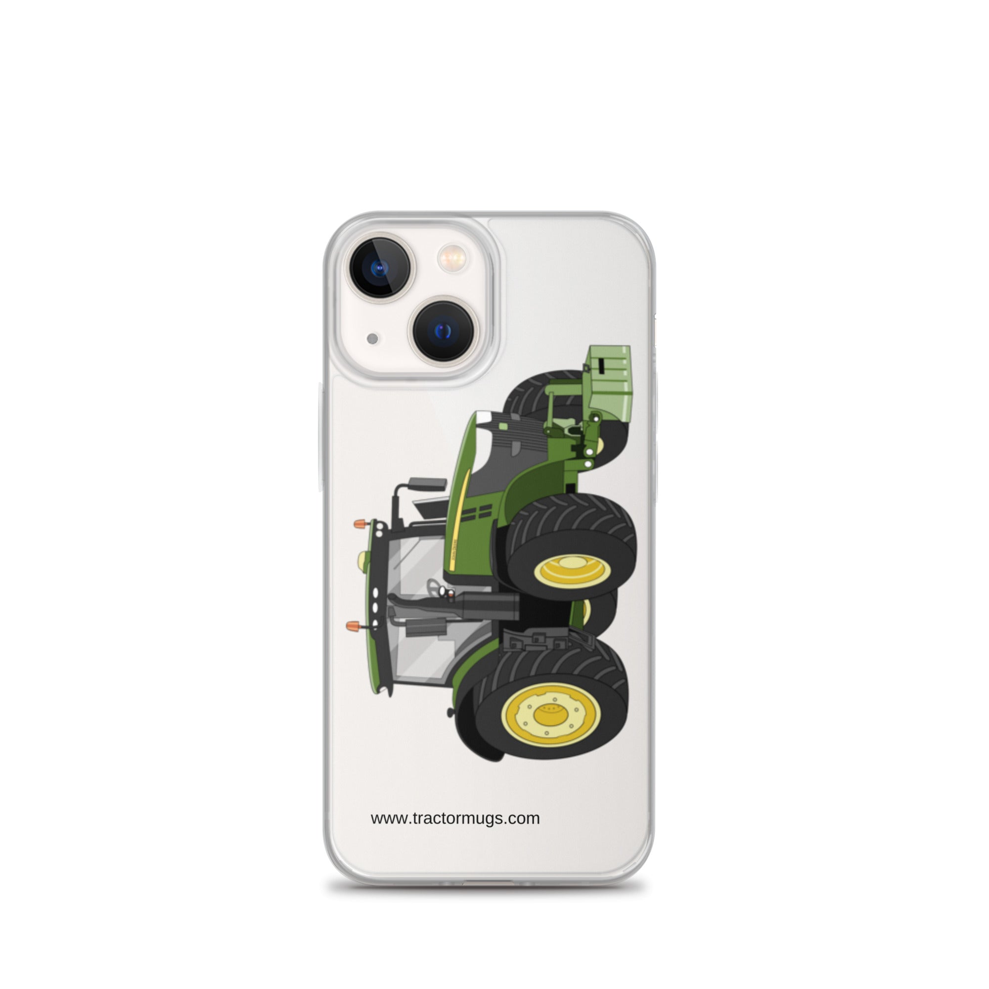 The Tractors Mugs Store iPhone 13 mini John Deere 7310R Clear Case for iPhone® Quality Farmers Merch