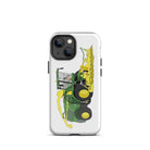 The Tractors Mugs Store iPhone 13 mini John Deere 8500i Forage Harvester Tough Case for iPhone® Quality Farmers Merch